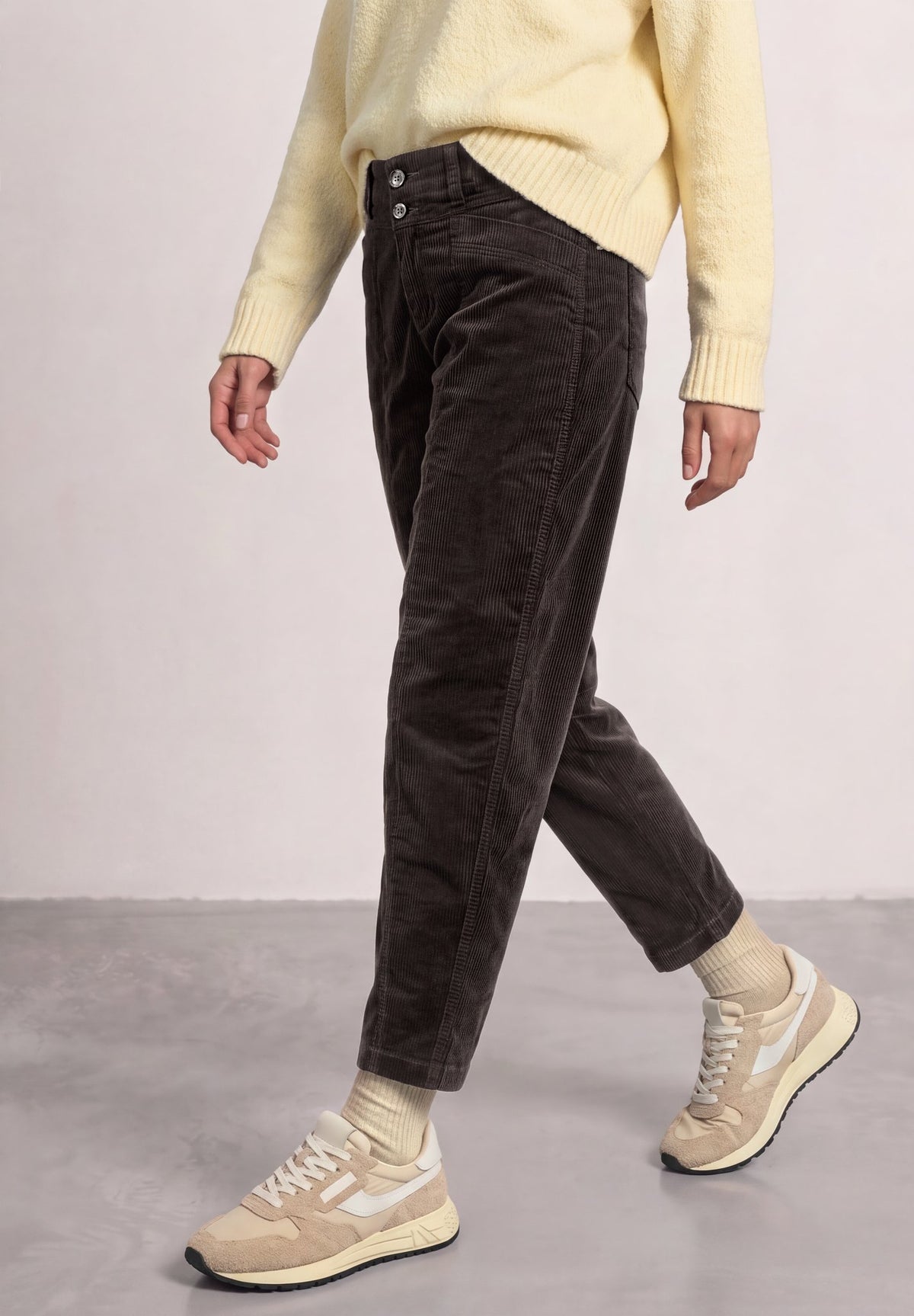 Street One Damen Hosen  Black Cof