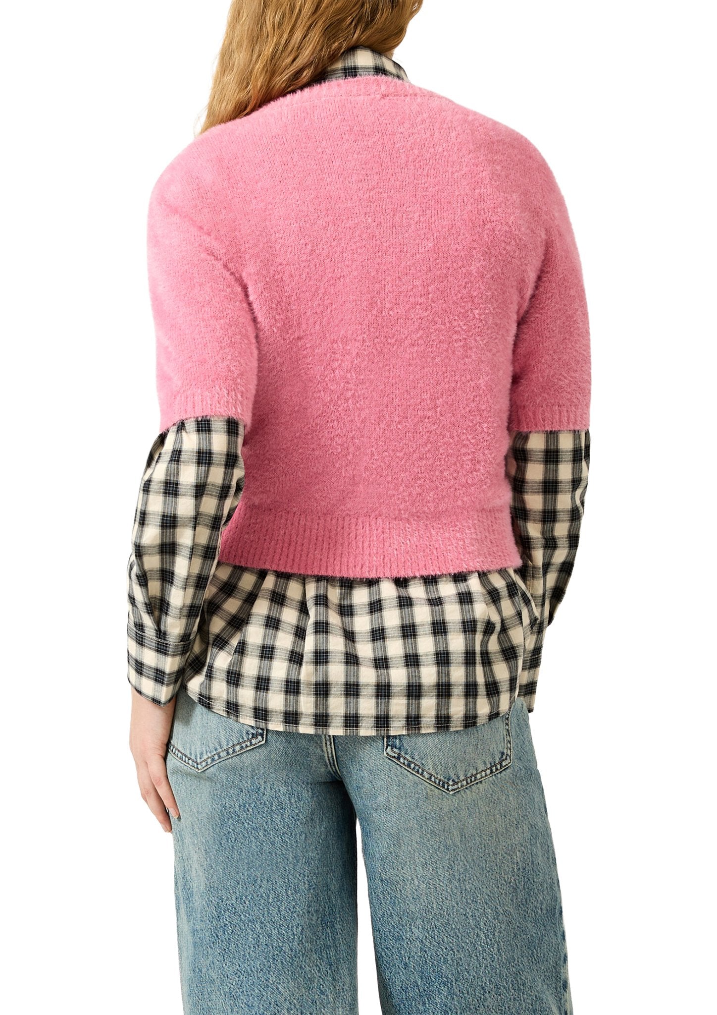 QS by S.Oliver Damen Pullover Lilac/Pink