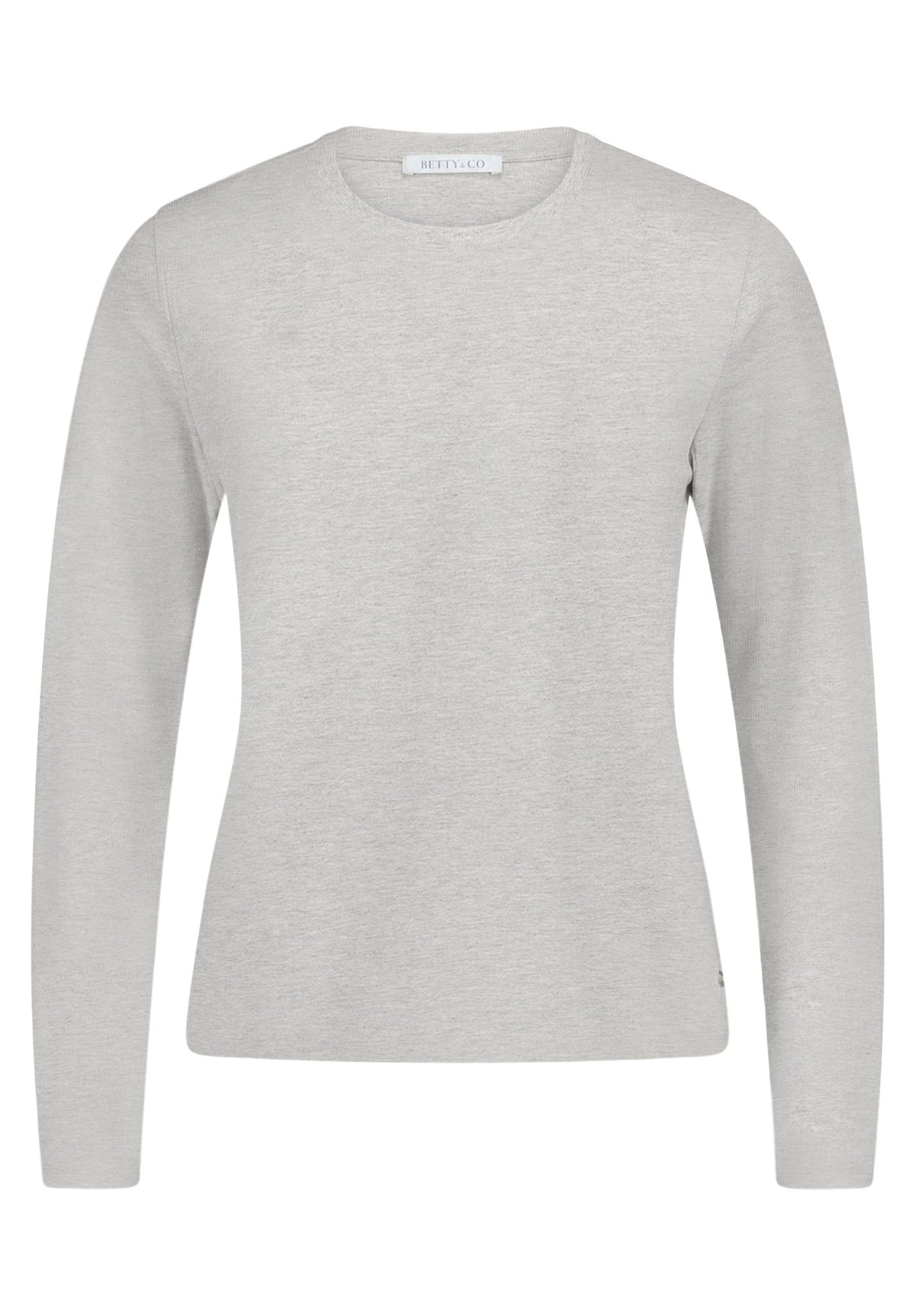 Betty & Co Damen T-Shirts Light Silver Me