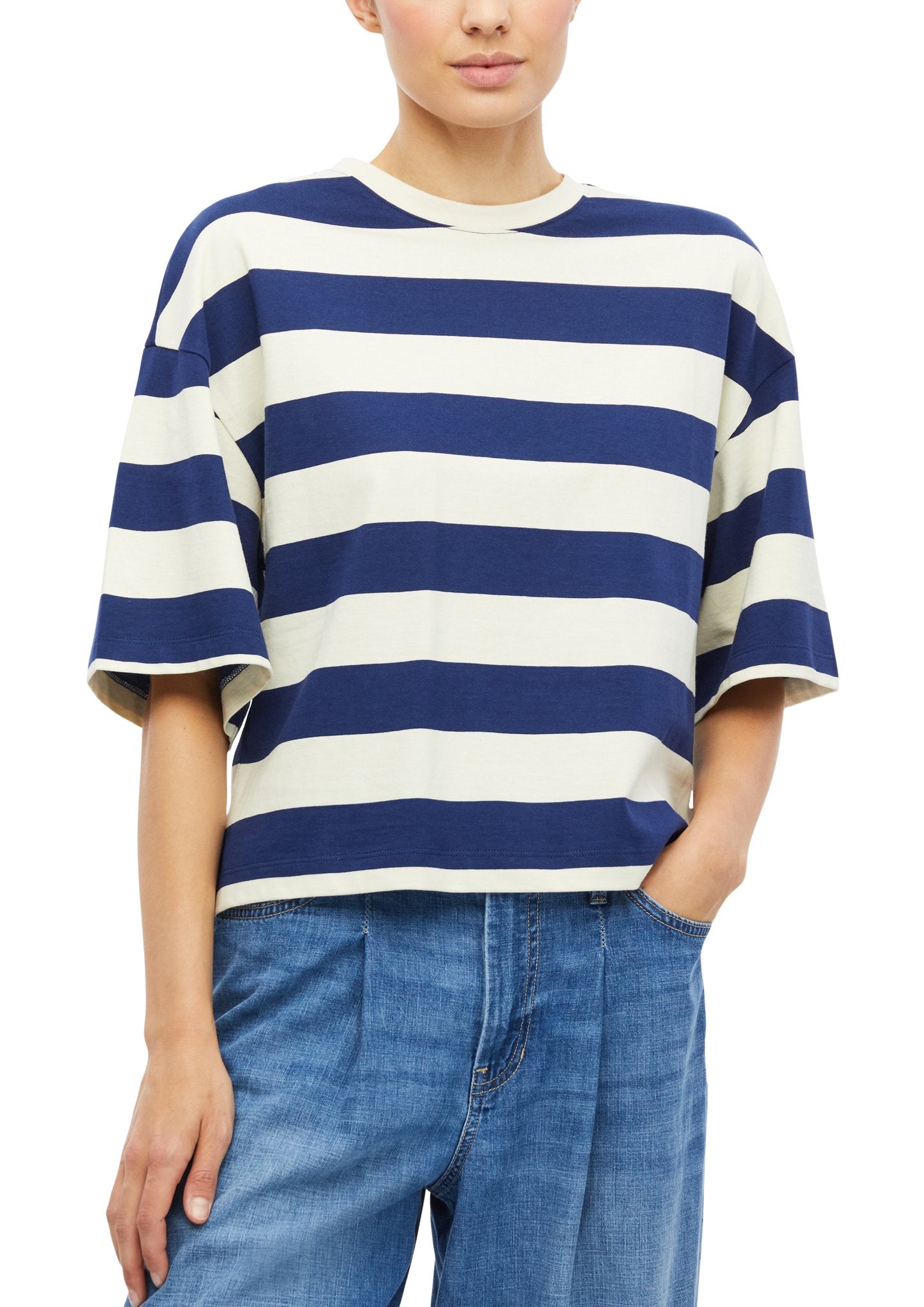 S. Oliver red Damen T-Shirts Blue