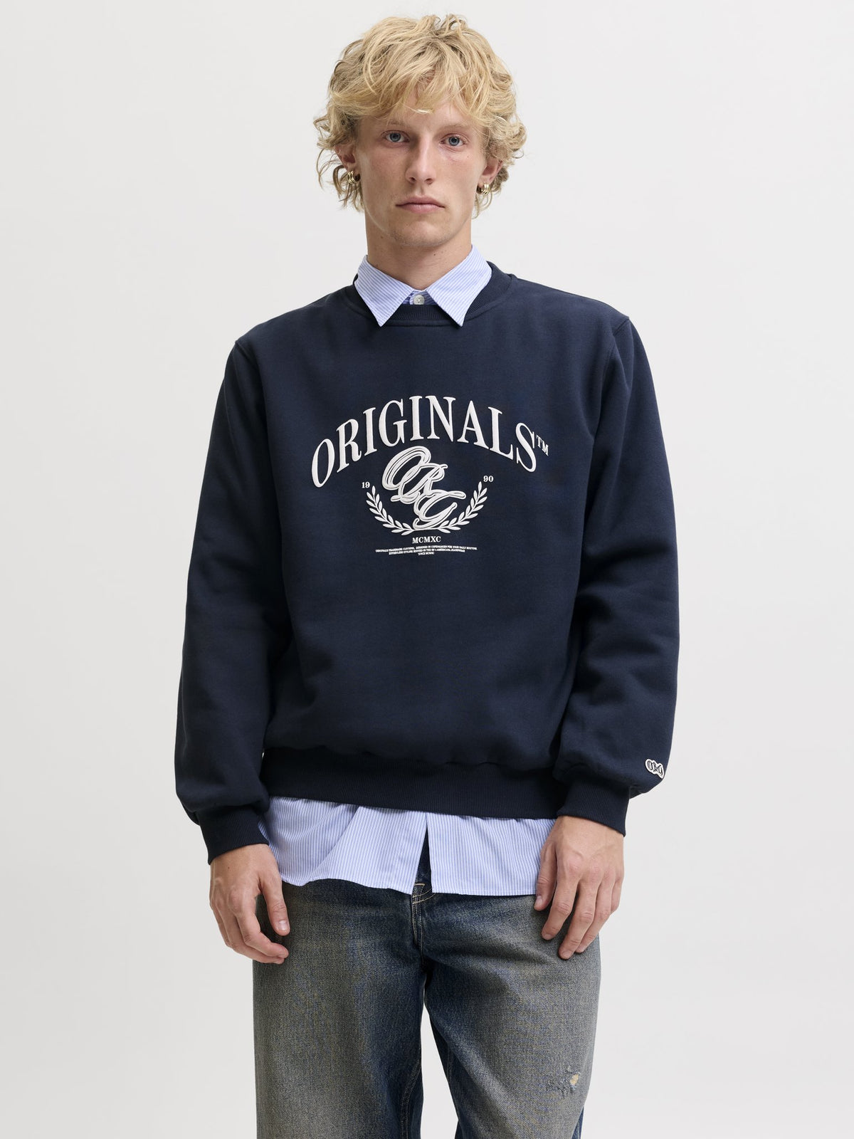 Jack & Jones Herren Sweatshirts Sky Captain