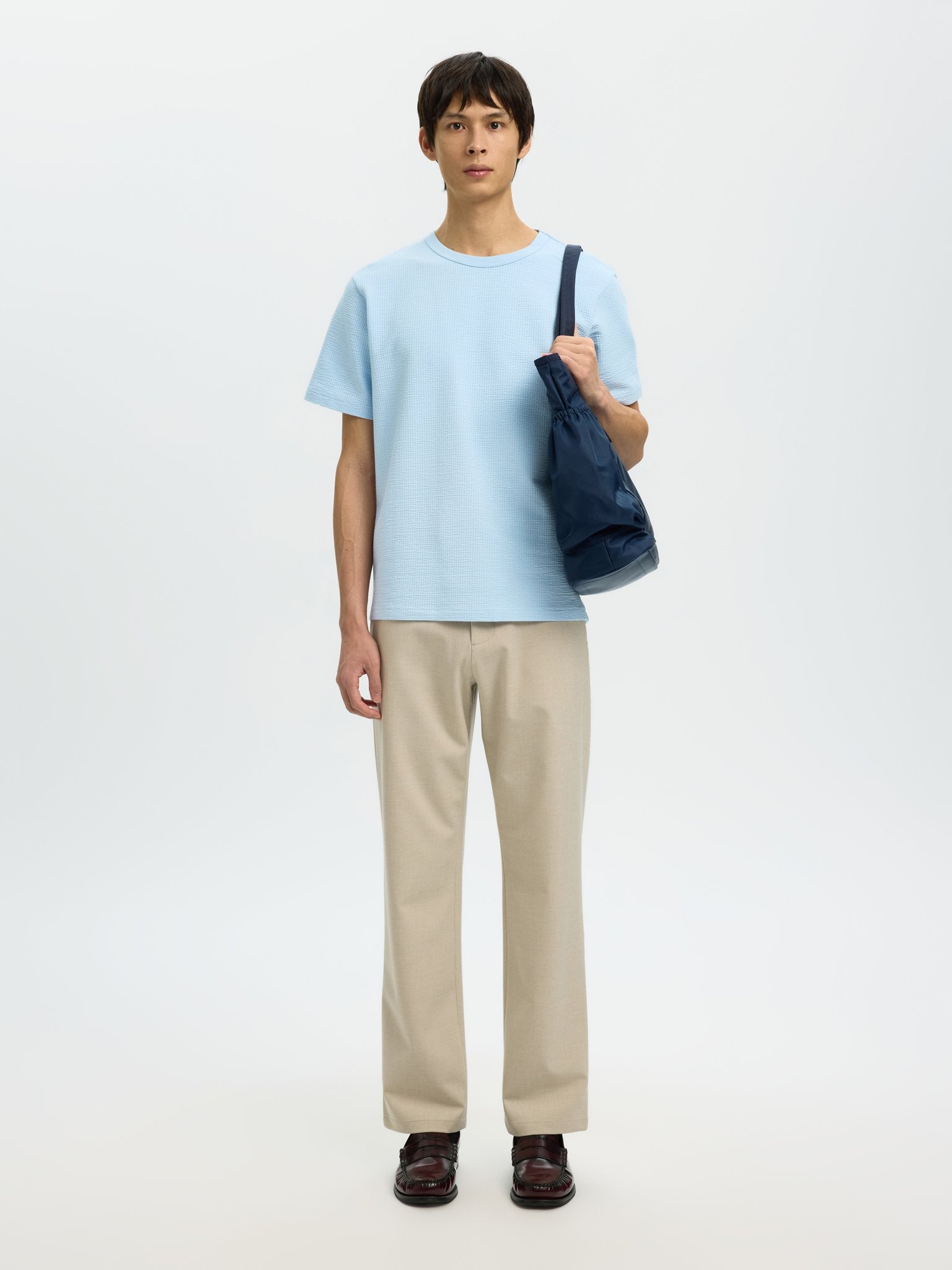 Selected homme Herren T-Shirts kurz Skyway