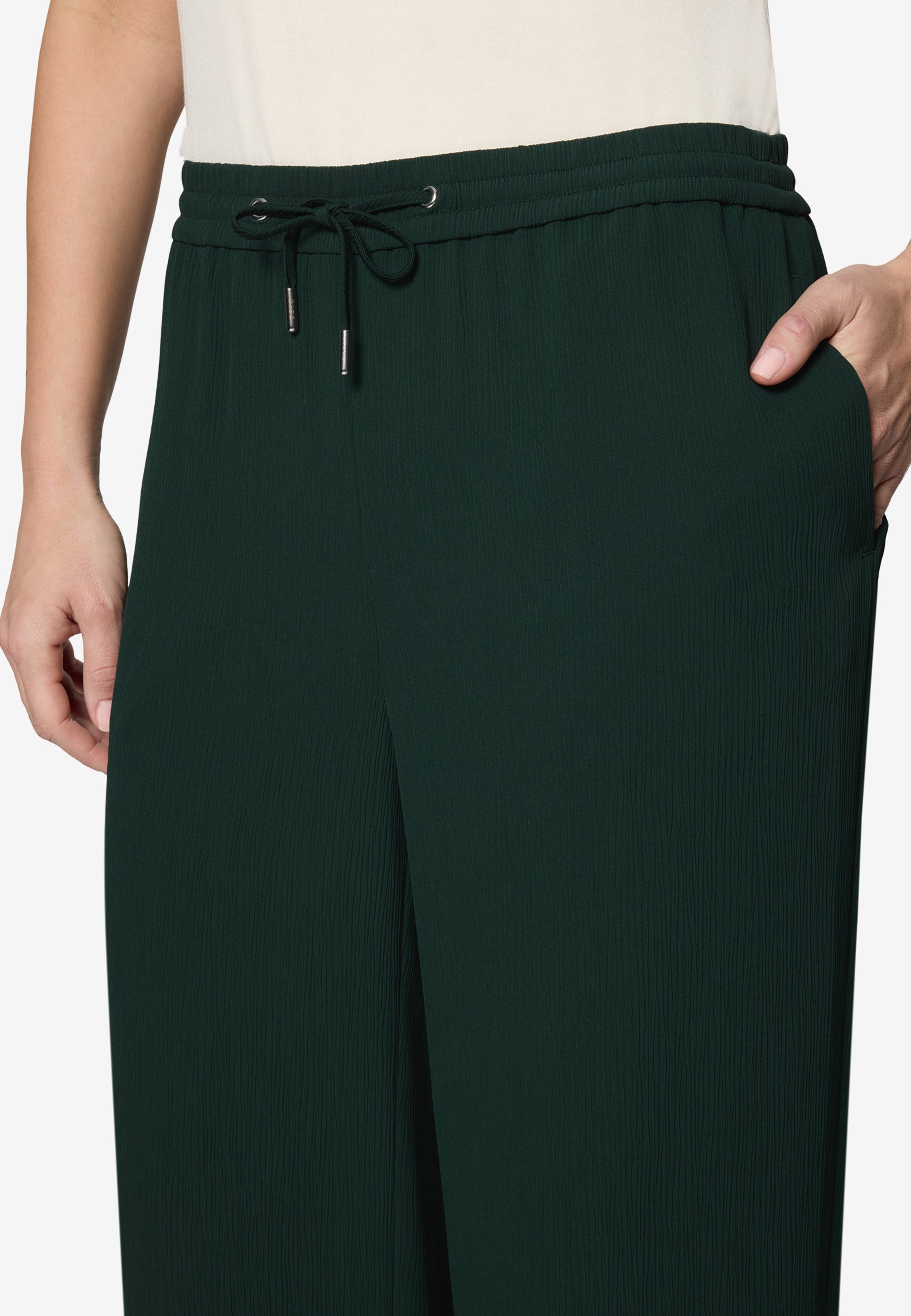 Zero Damen Hosen Green Forest
