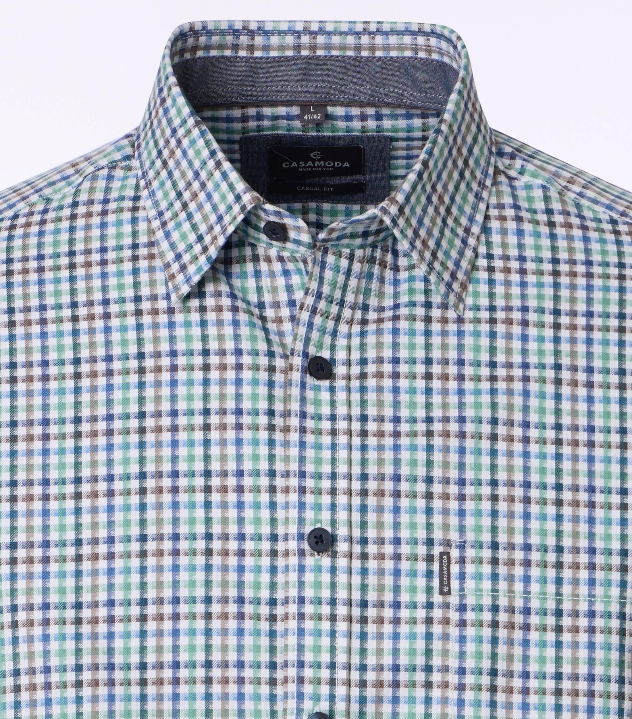 Casa Moda Herren Hemden  Gruen