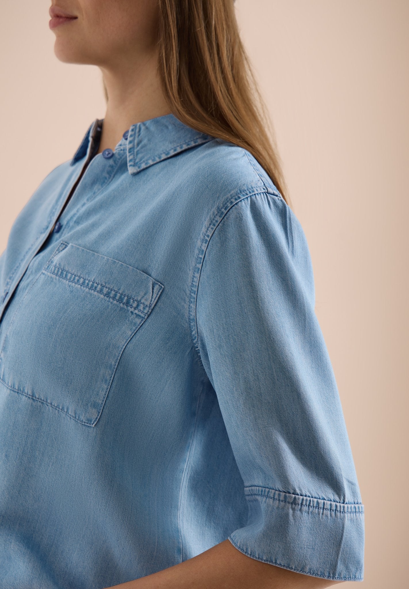 Cecil Damen Blusen  Light Blu