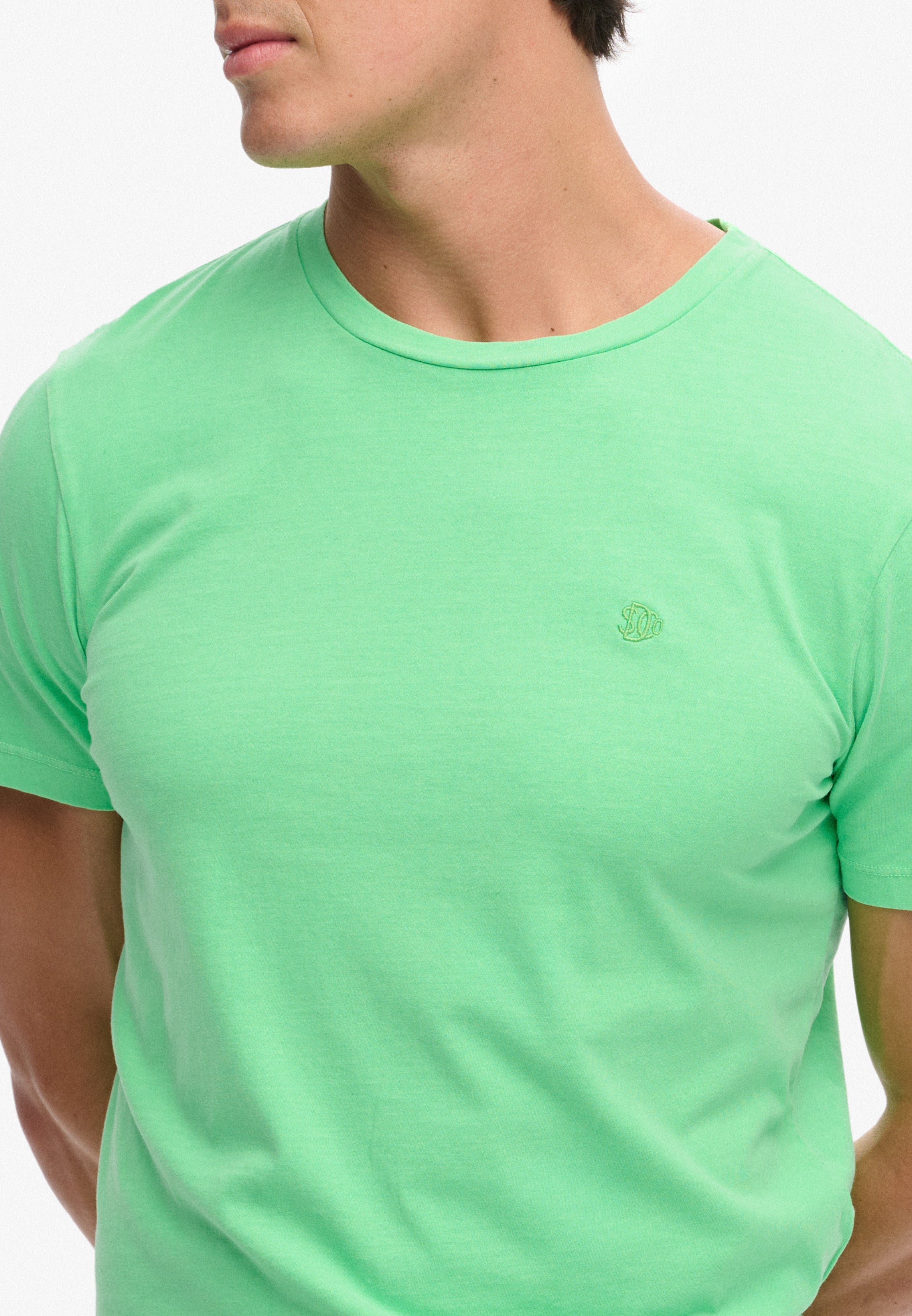 Superdry Men Herren T-Shirts kurz F Acid Green