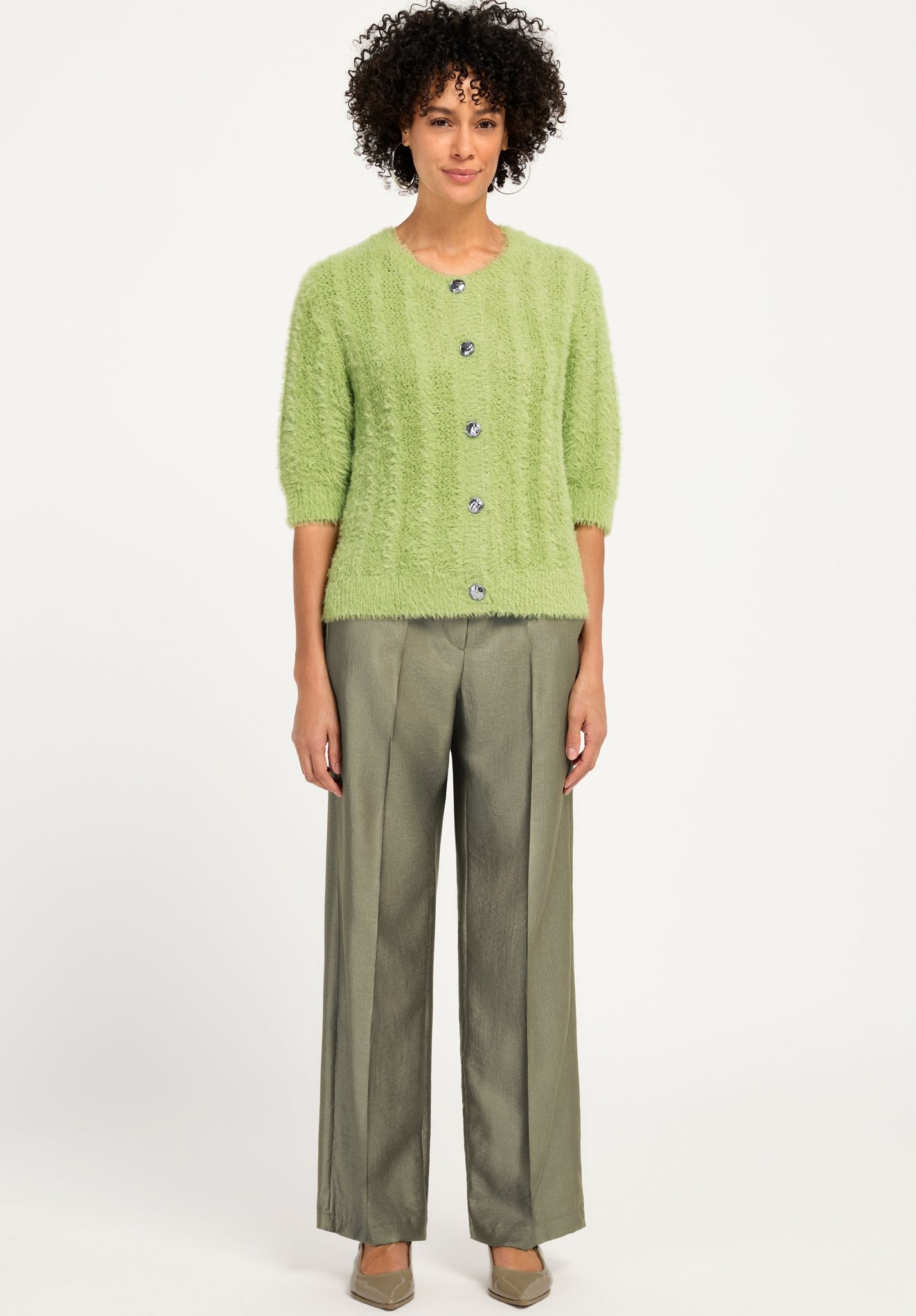 Bianca Damen Hosen Sage