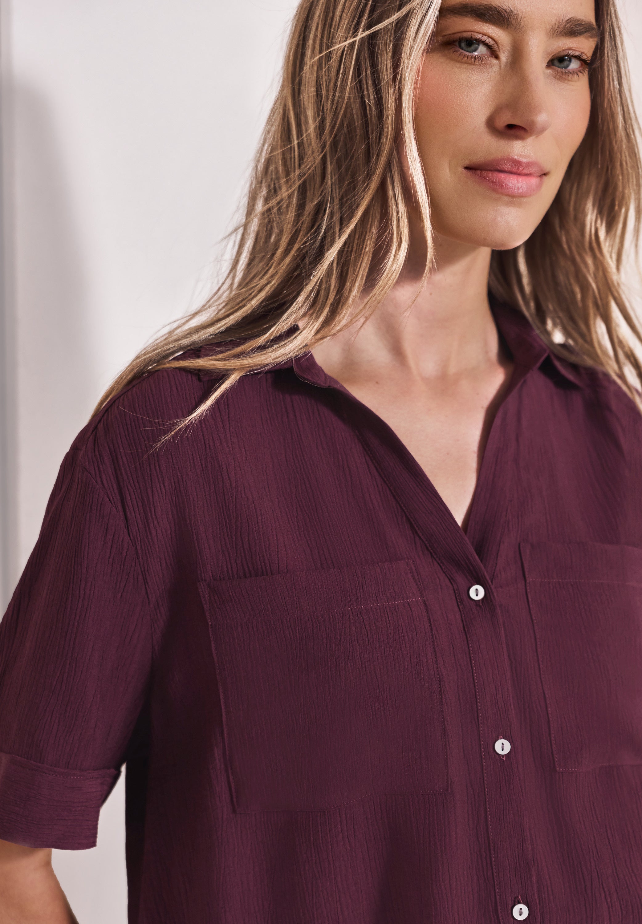 Street One Damen Blusen Rustic Ro