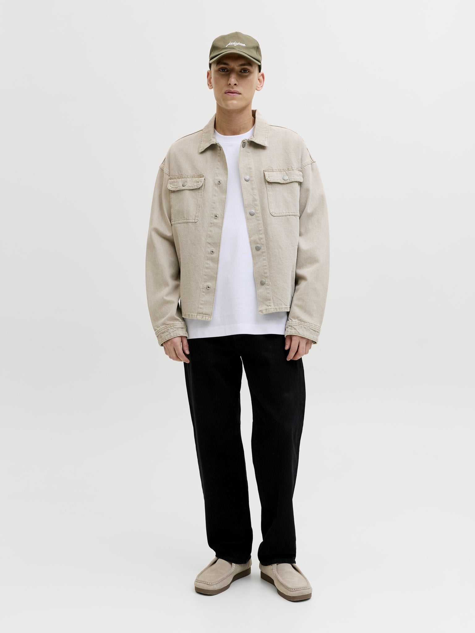 Jack & Jones Herren T-Shirts kurz White