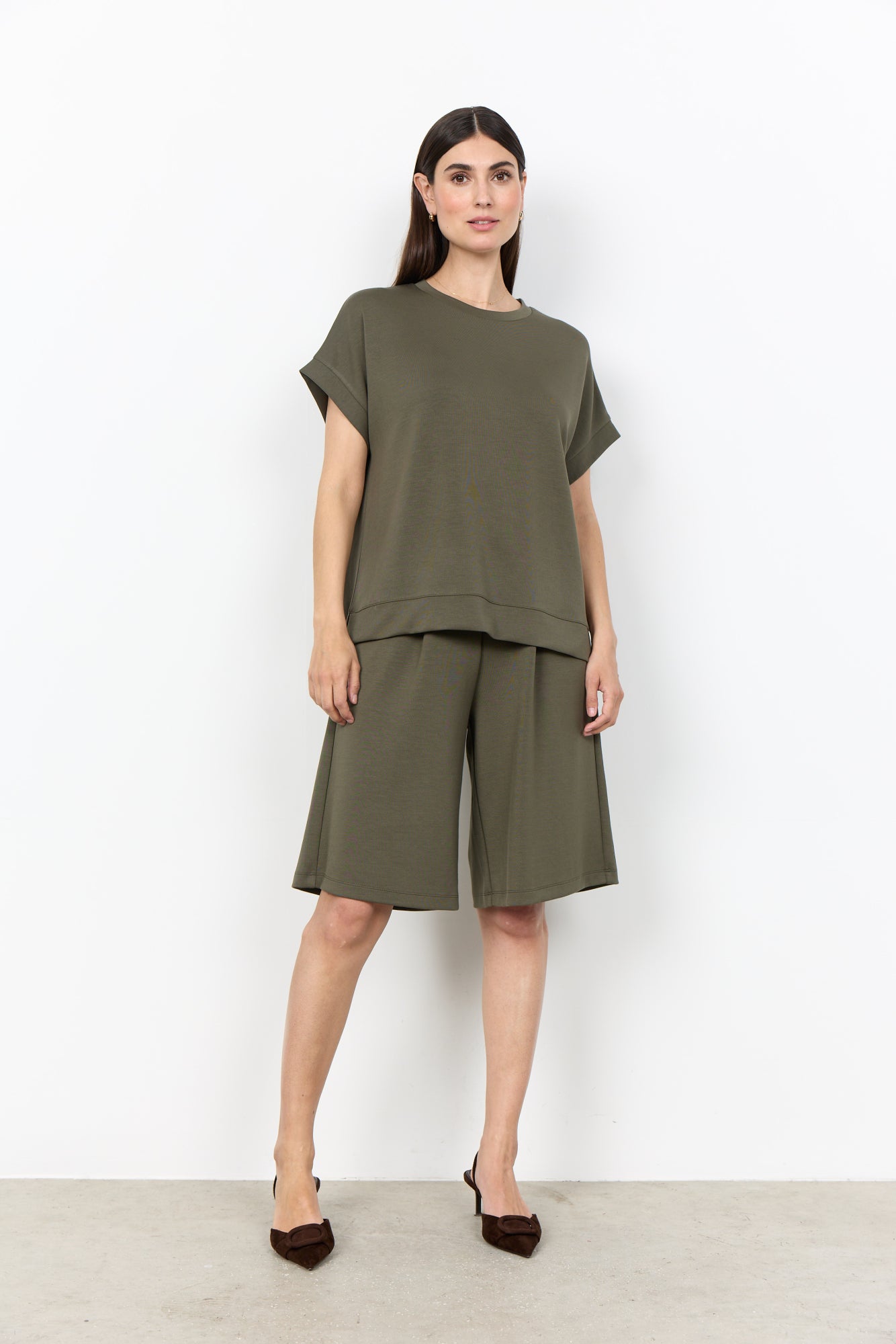 Soya Concept Damen Blusen kurz Grape Leaf
