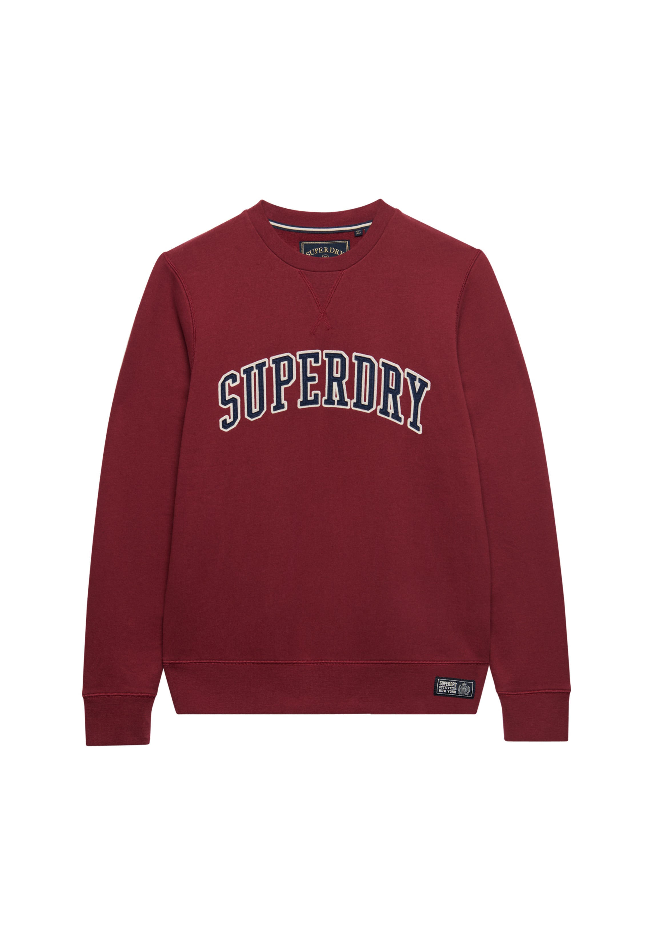 Superdry Men Herren Sweatshirts Msc Deep Ruby