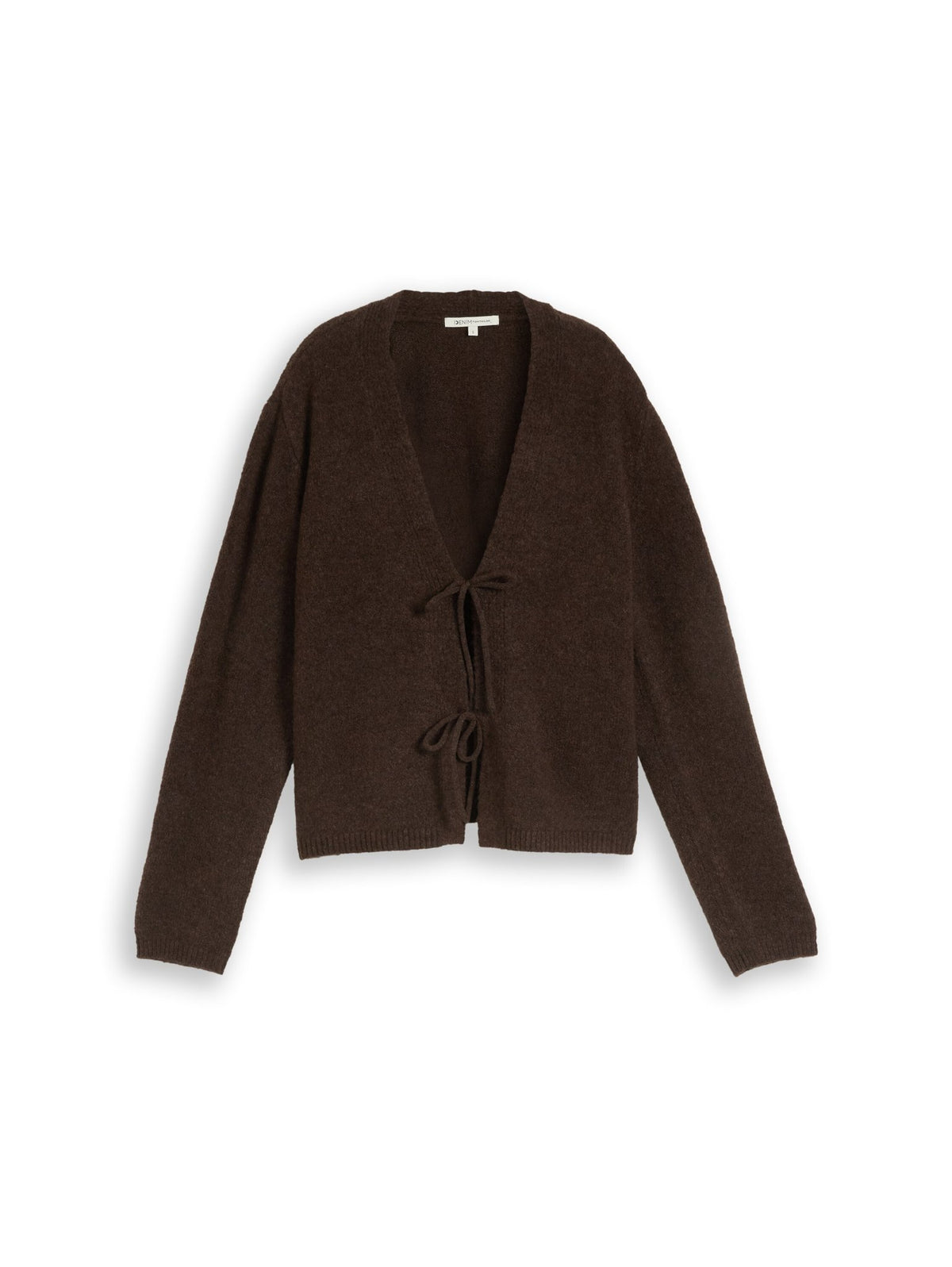 Tom Tailor denim Damen Strickjacken Cool Dark Brown