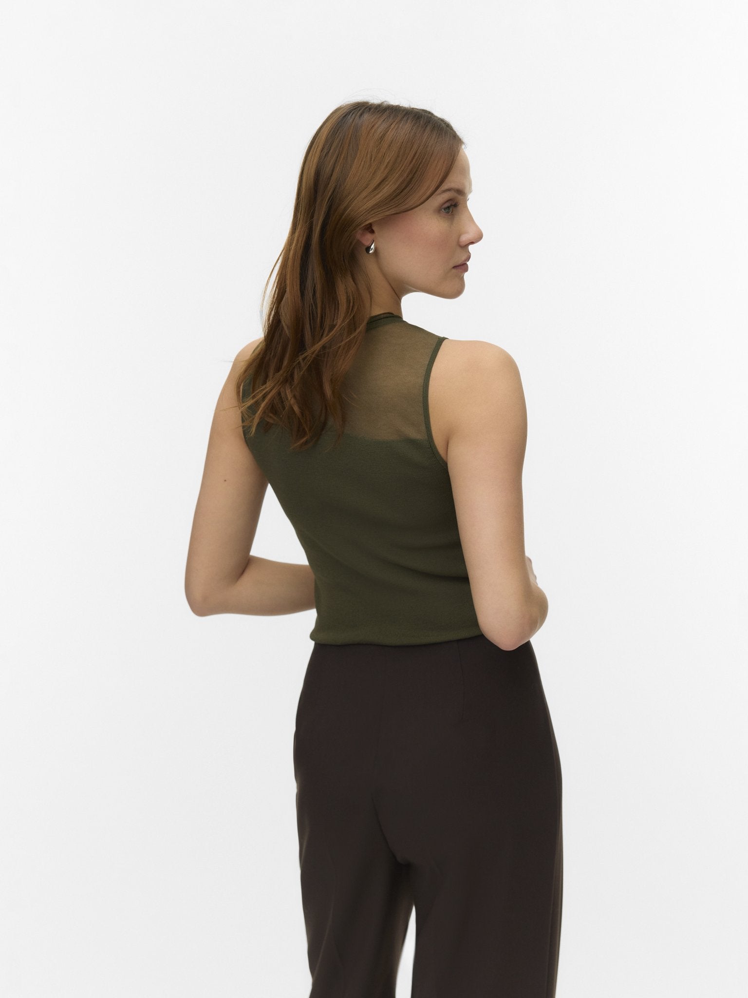 Vero Moda Damen Pullover Forest Night