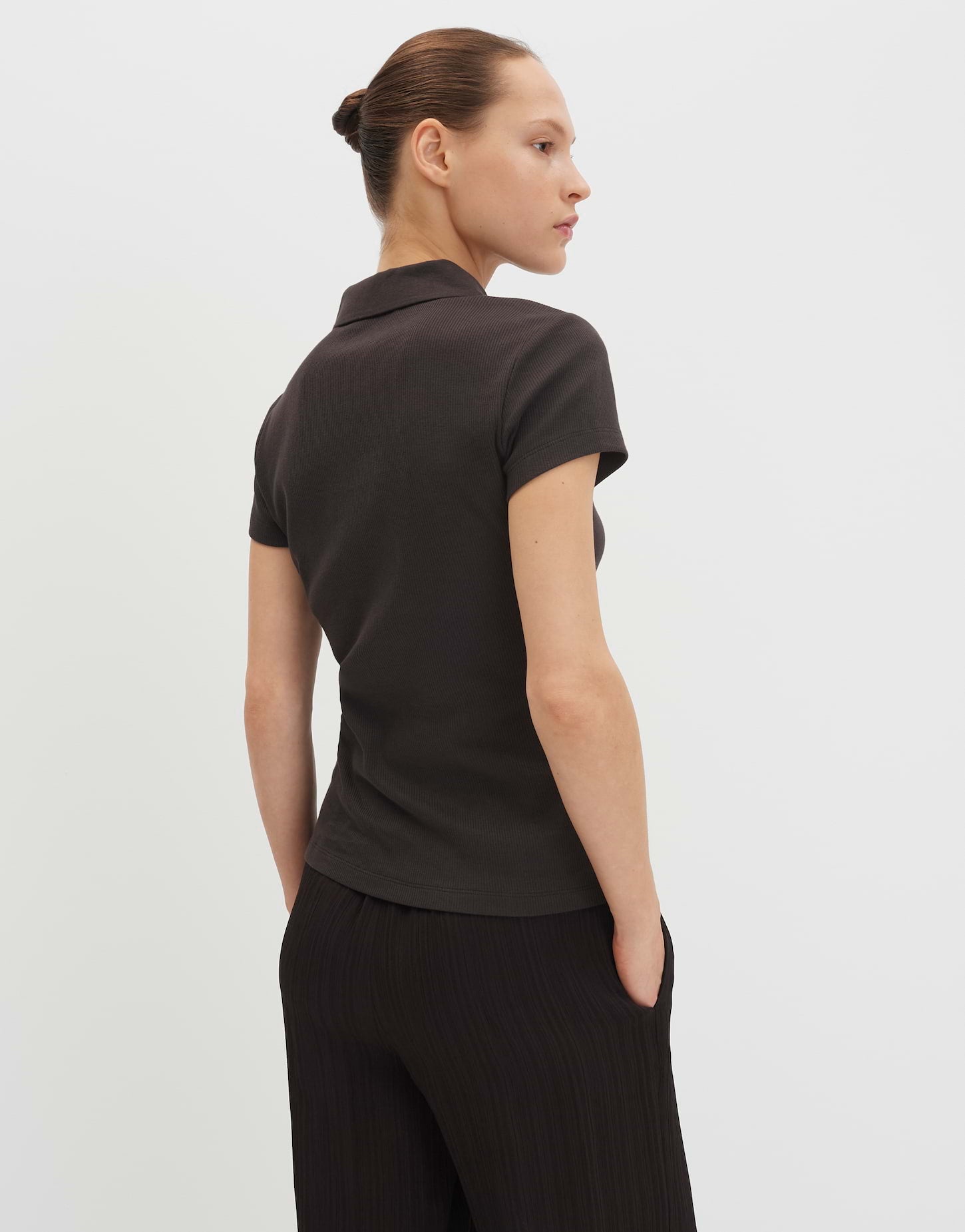 Someday Damen T-Shirts Dark Truffle