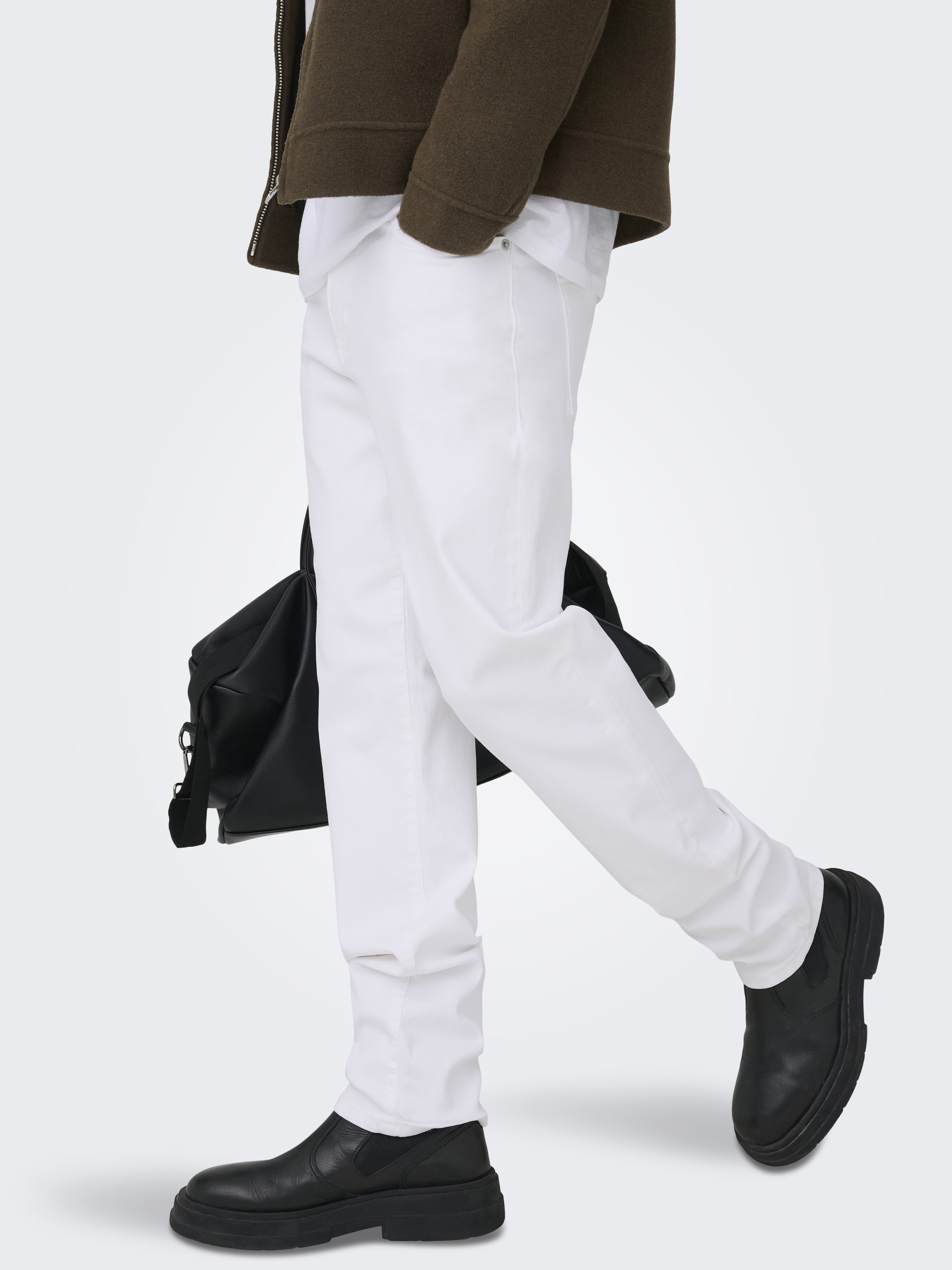 Only & Sons Herren Jeans White Denim