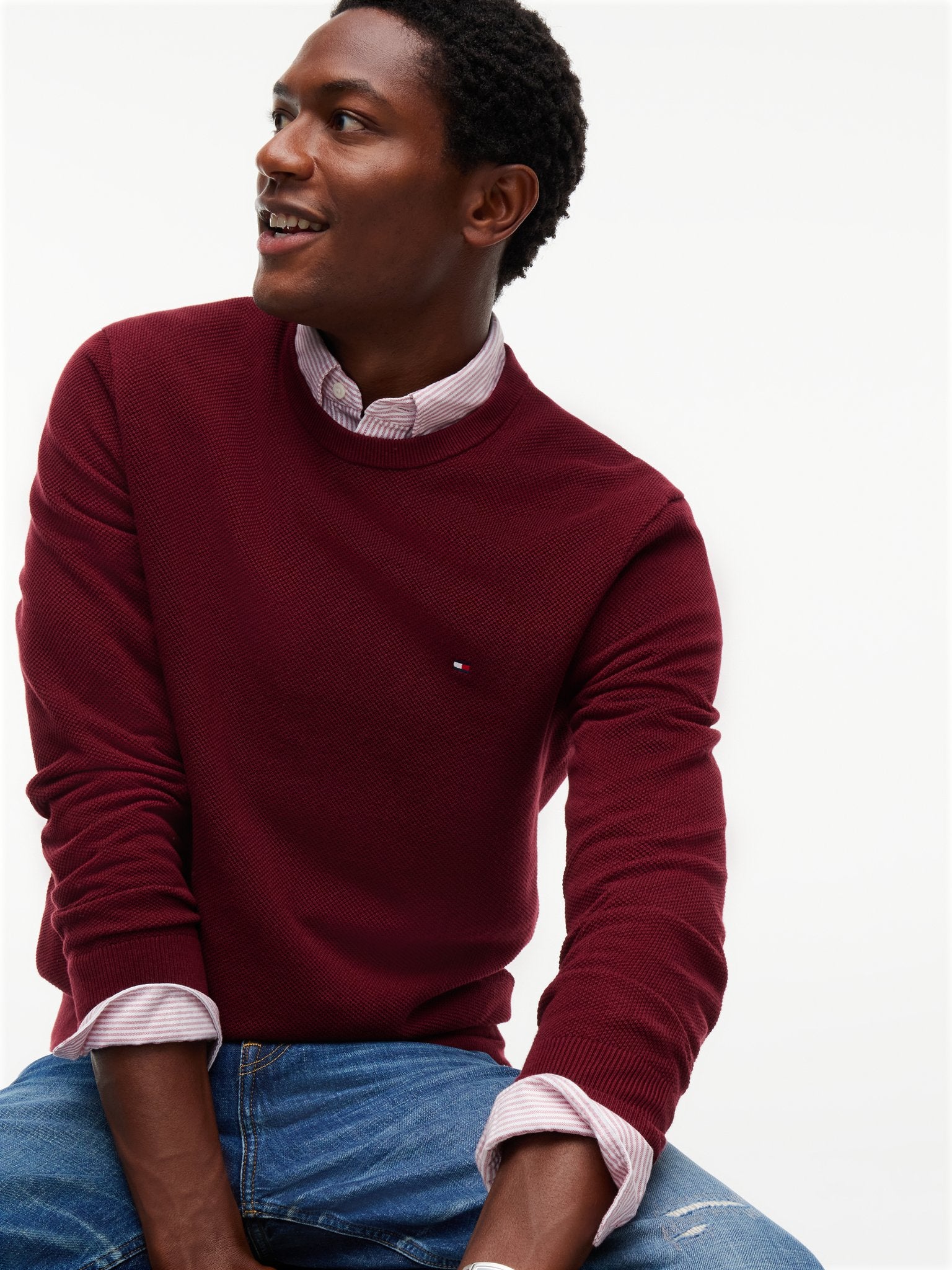 Tommy Hilfiger Herren Sweatshirts Vlp Purple