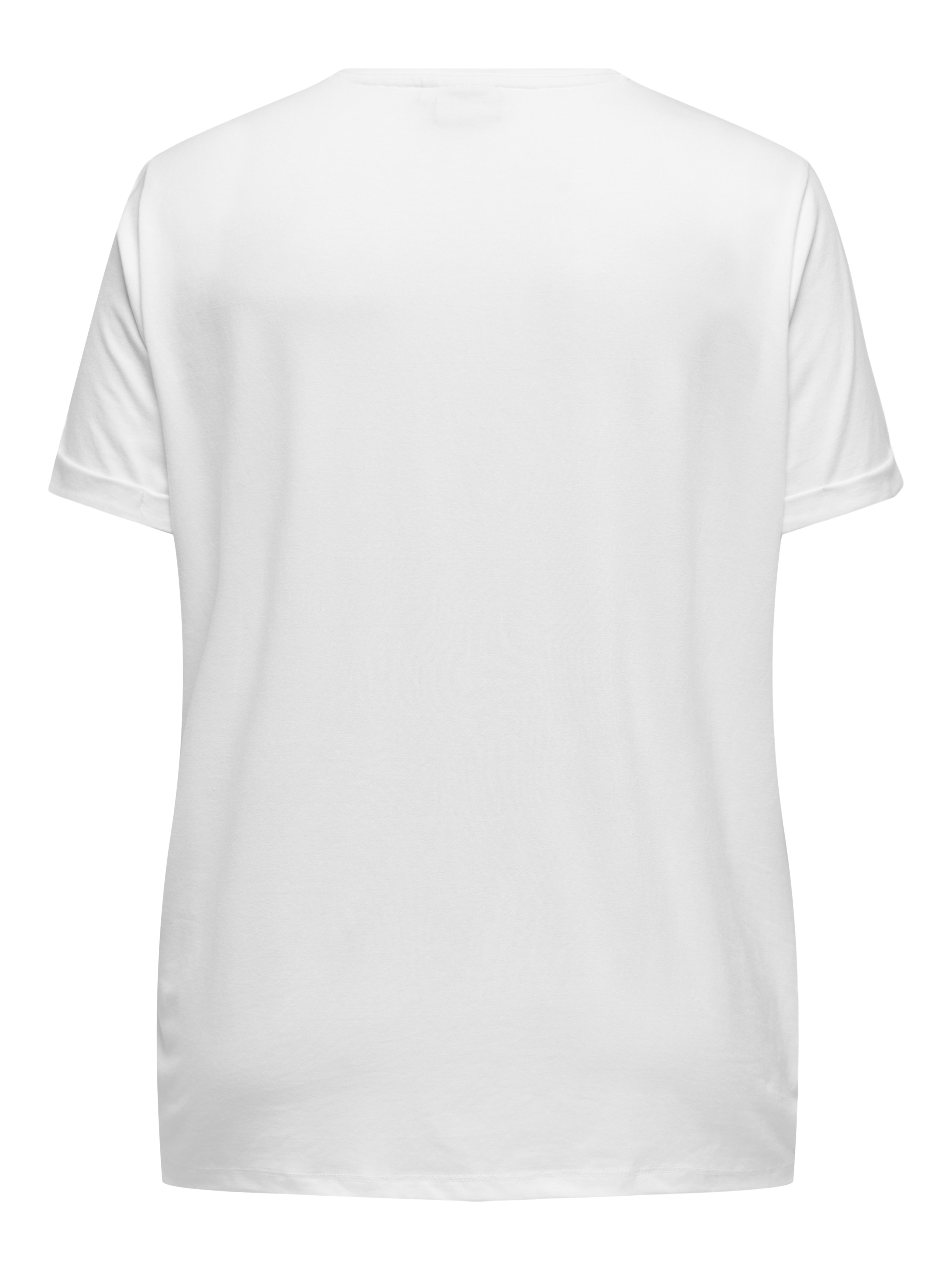 Only Carmakoma Damen T-Shirts White