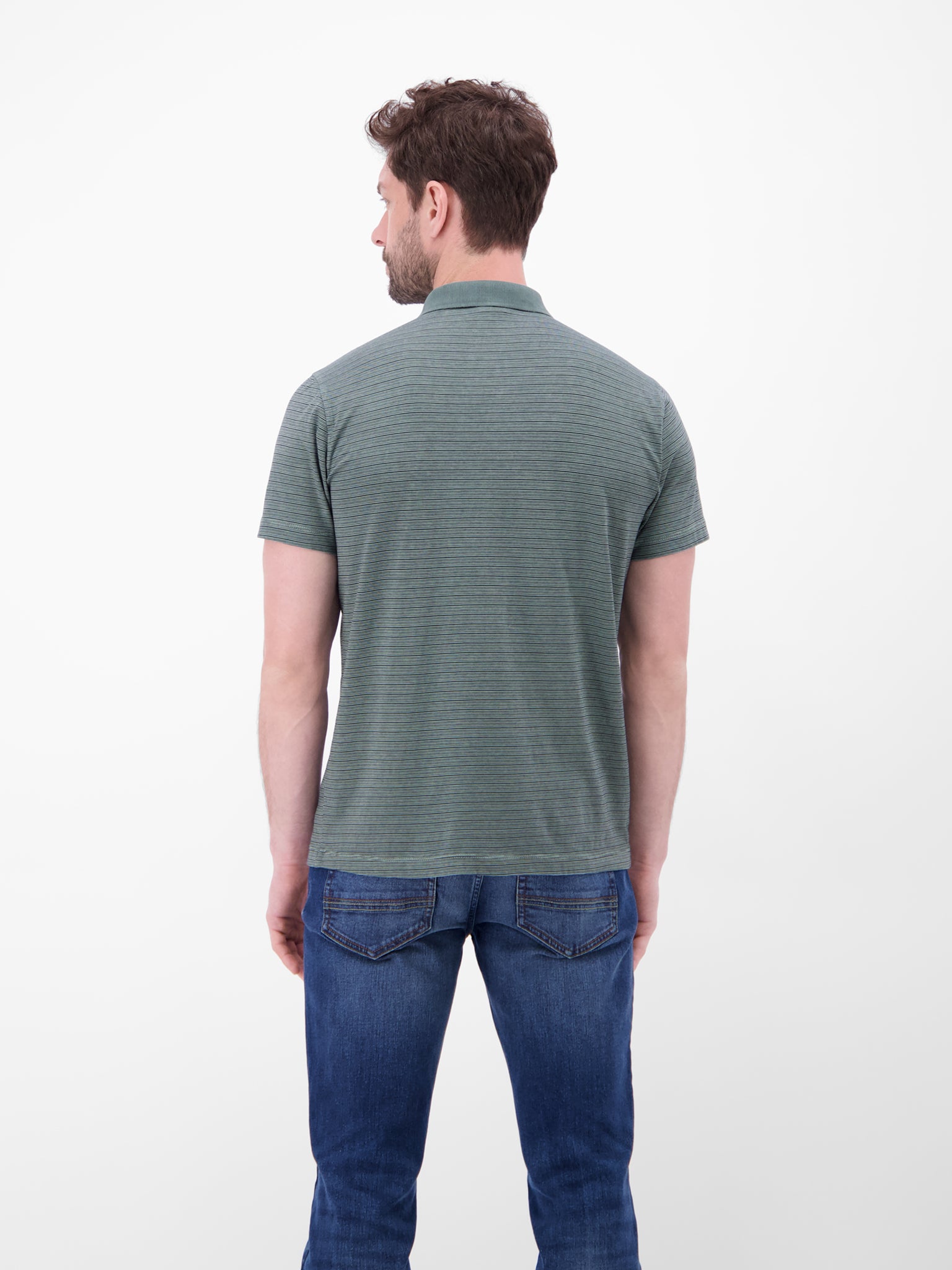 Lerros Herren Polo-Shirts Storm Grey