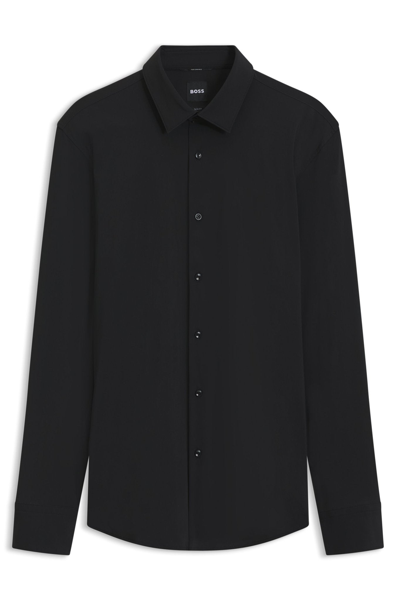 Boss Herren Hemden lang  Black