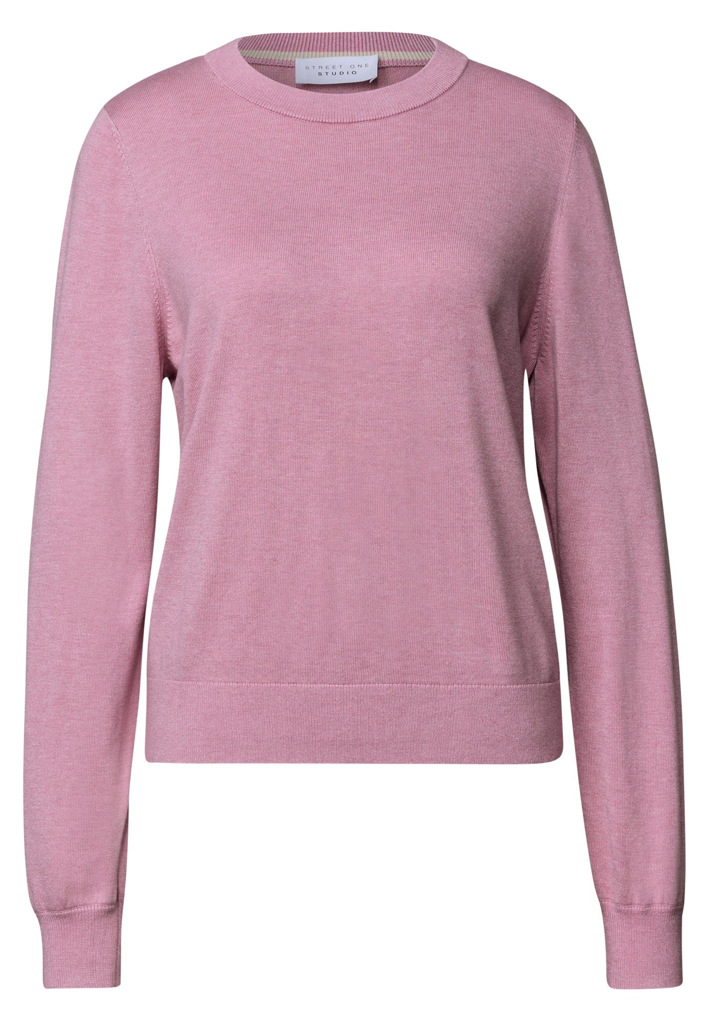 Street One Studio Damen Pullover  Pearly Ro