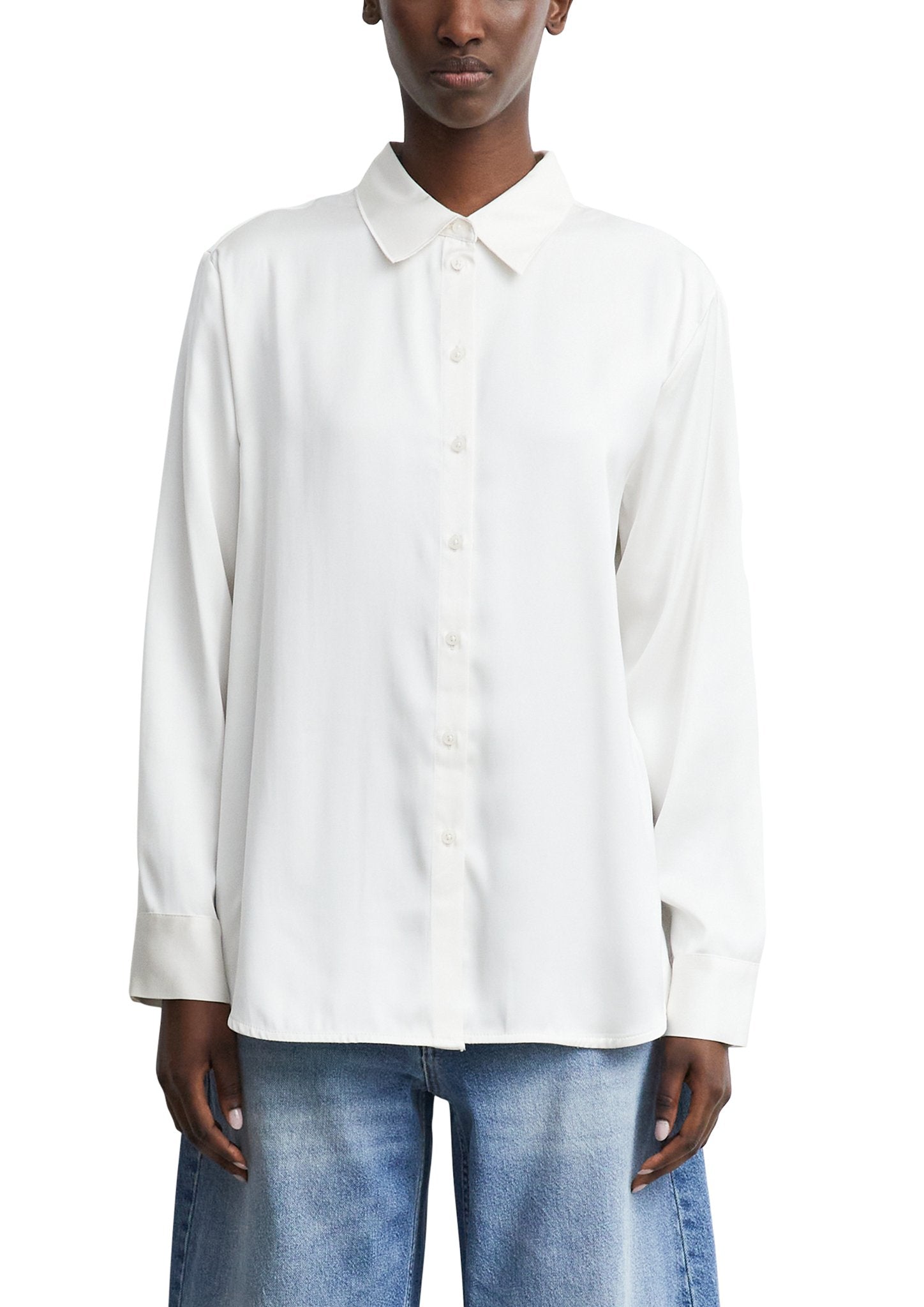 Comma Damen Blusen  White