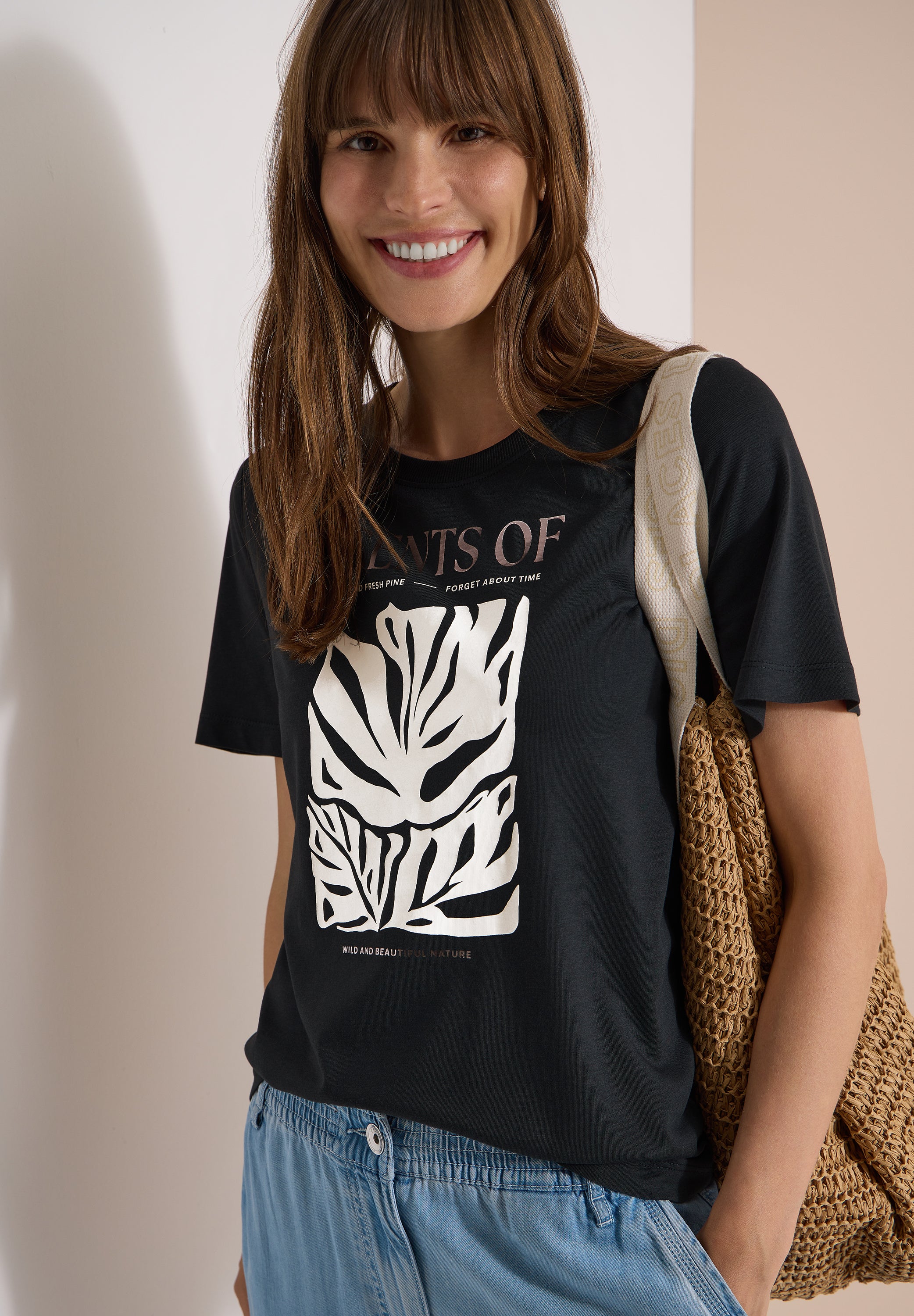 Cecil Damen T-Shirts  Palm Bree