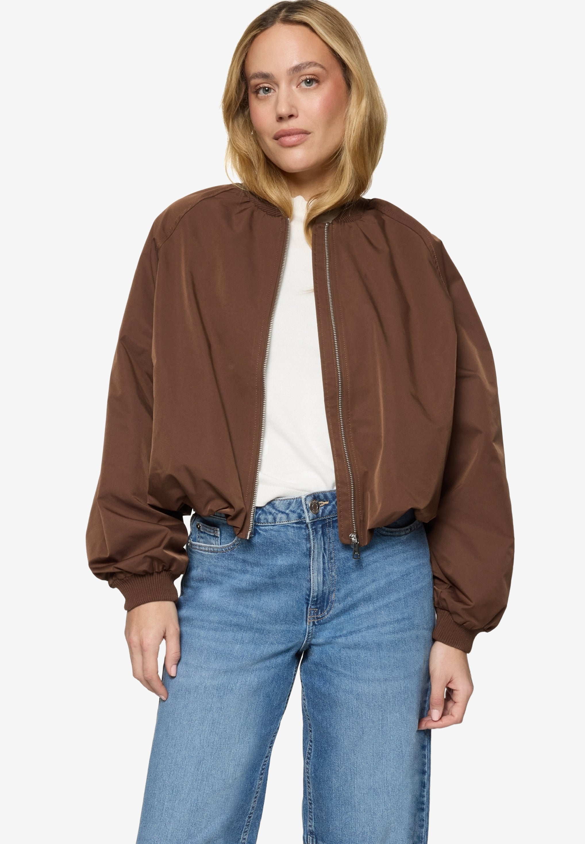 Zero Damen Jacken Downtown Brown