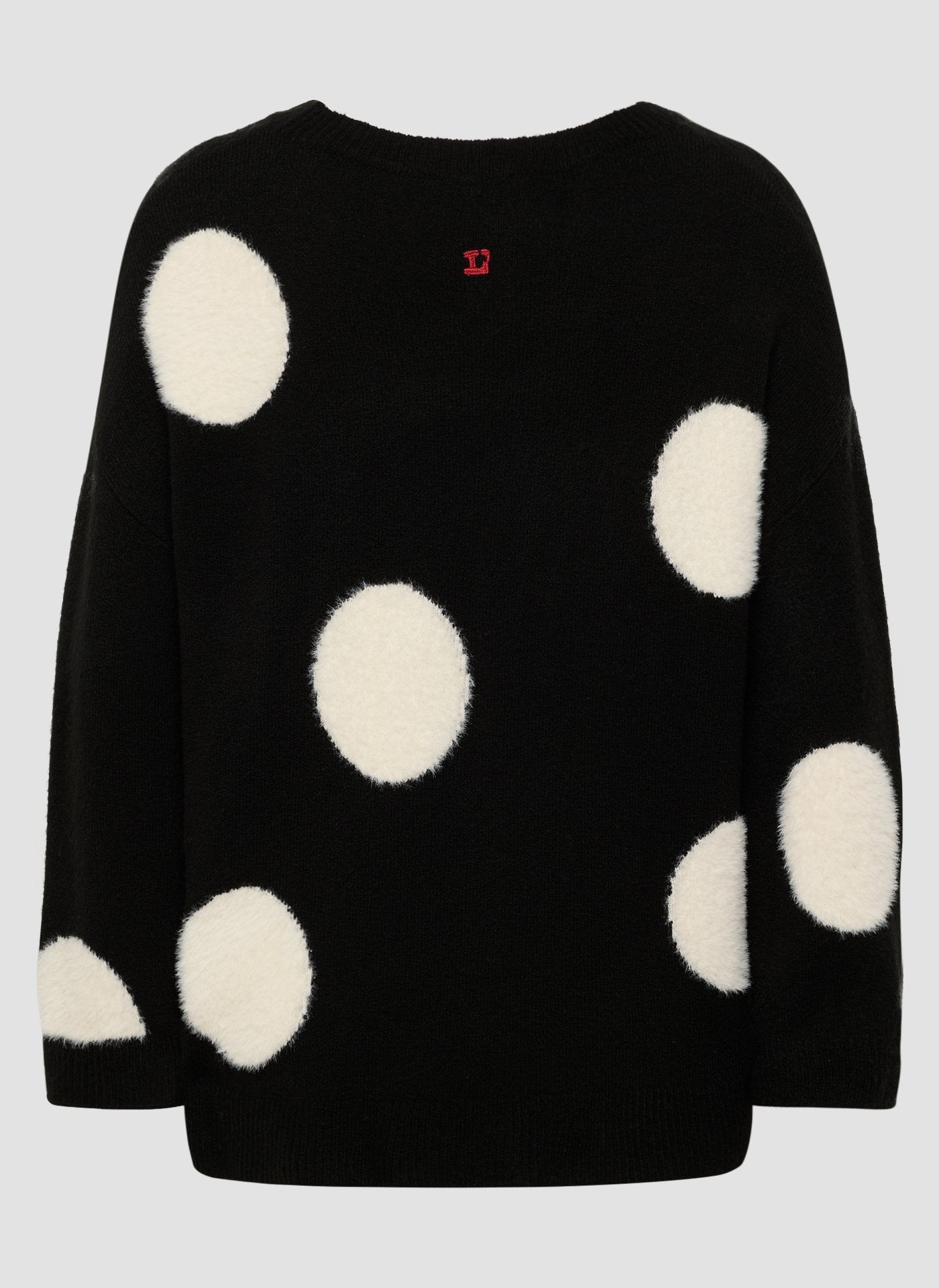 Le Comte Damen Pullover Schwarz