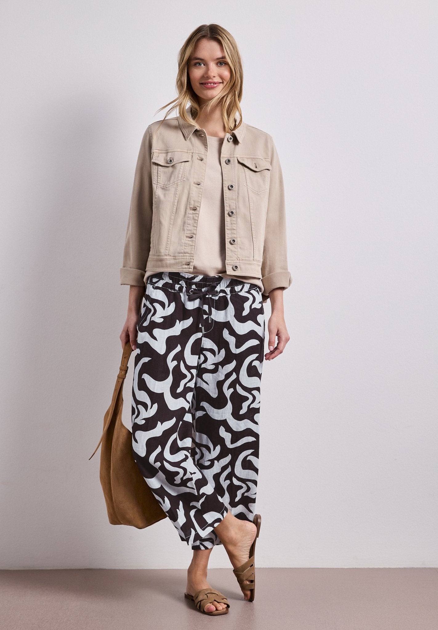 Street One Damen Hosen  Espresso