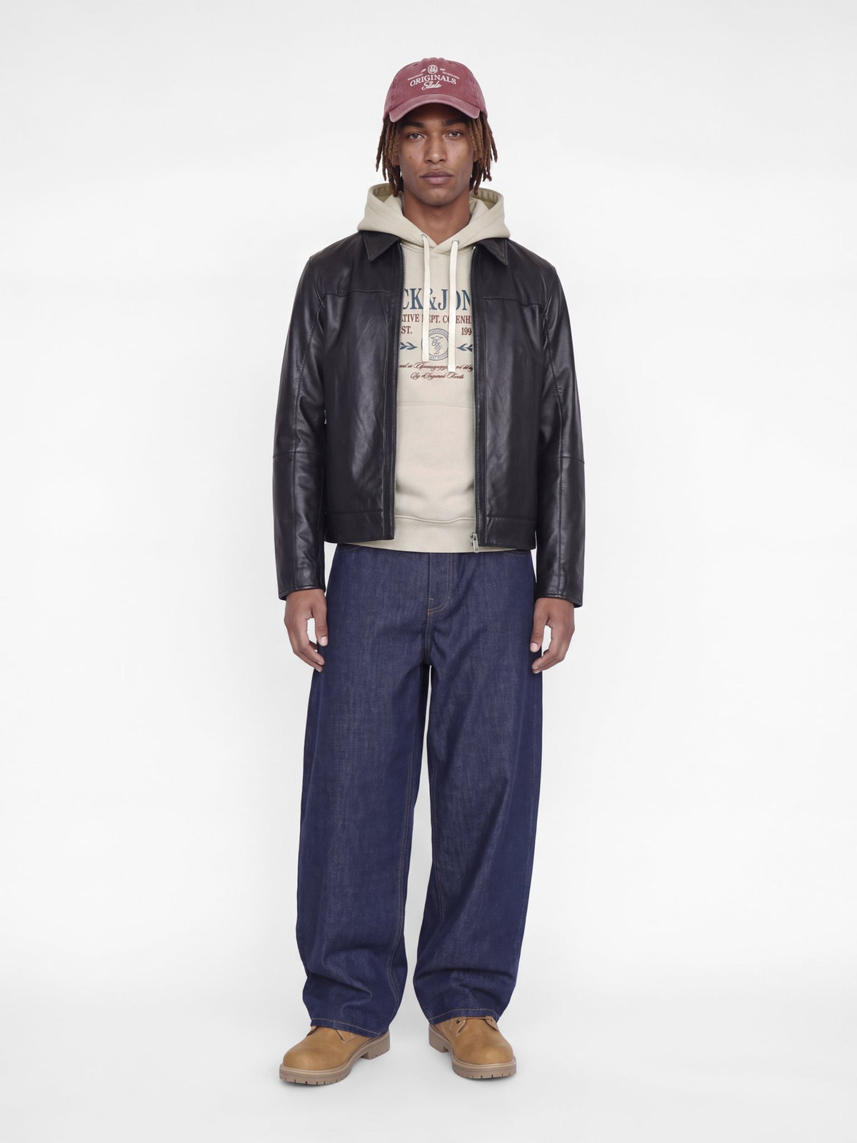 Jack & Jones Herren Sweatshirts Feather Gray
