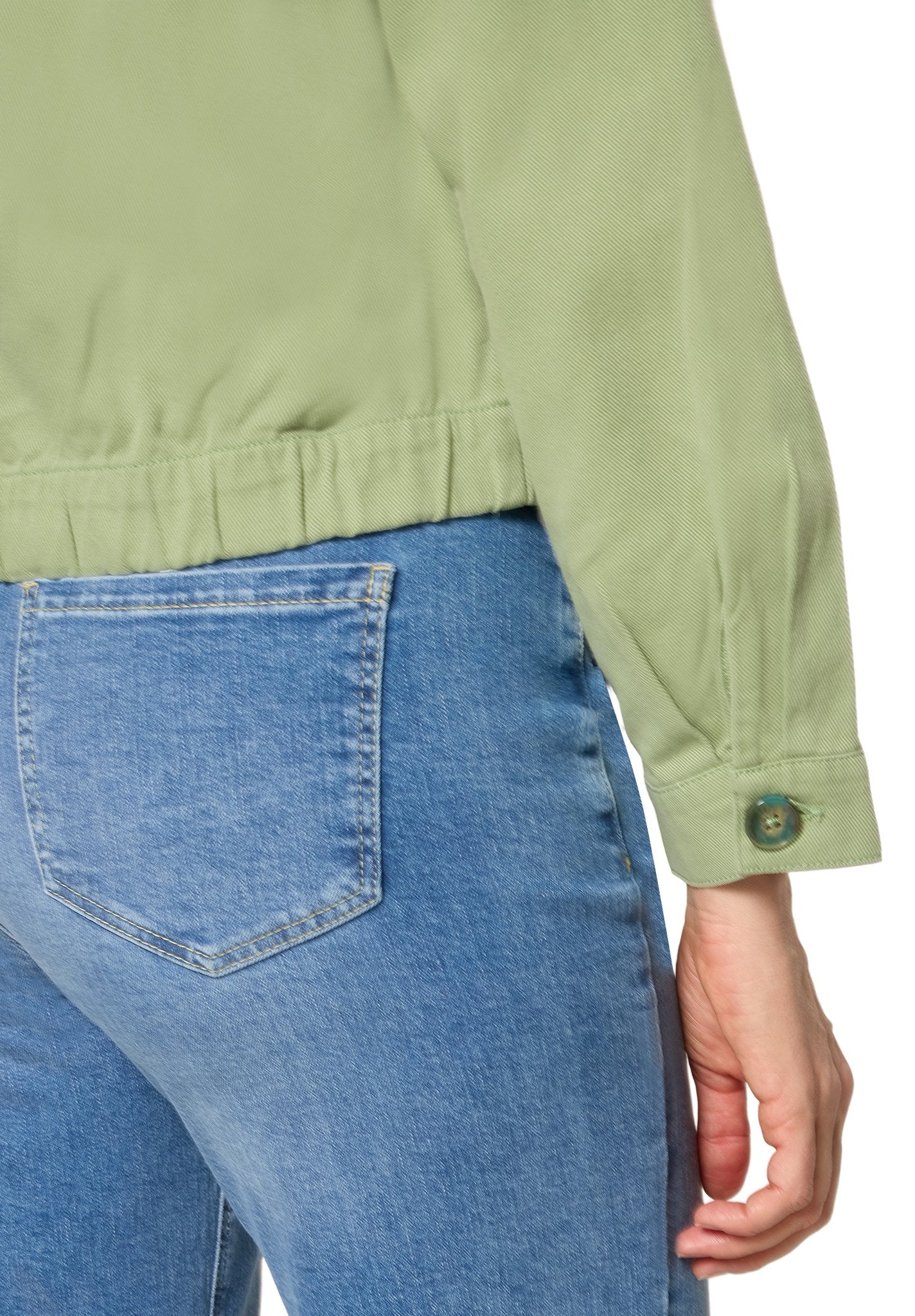 Cartoon Damen Blazer Green Eyes