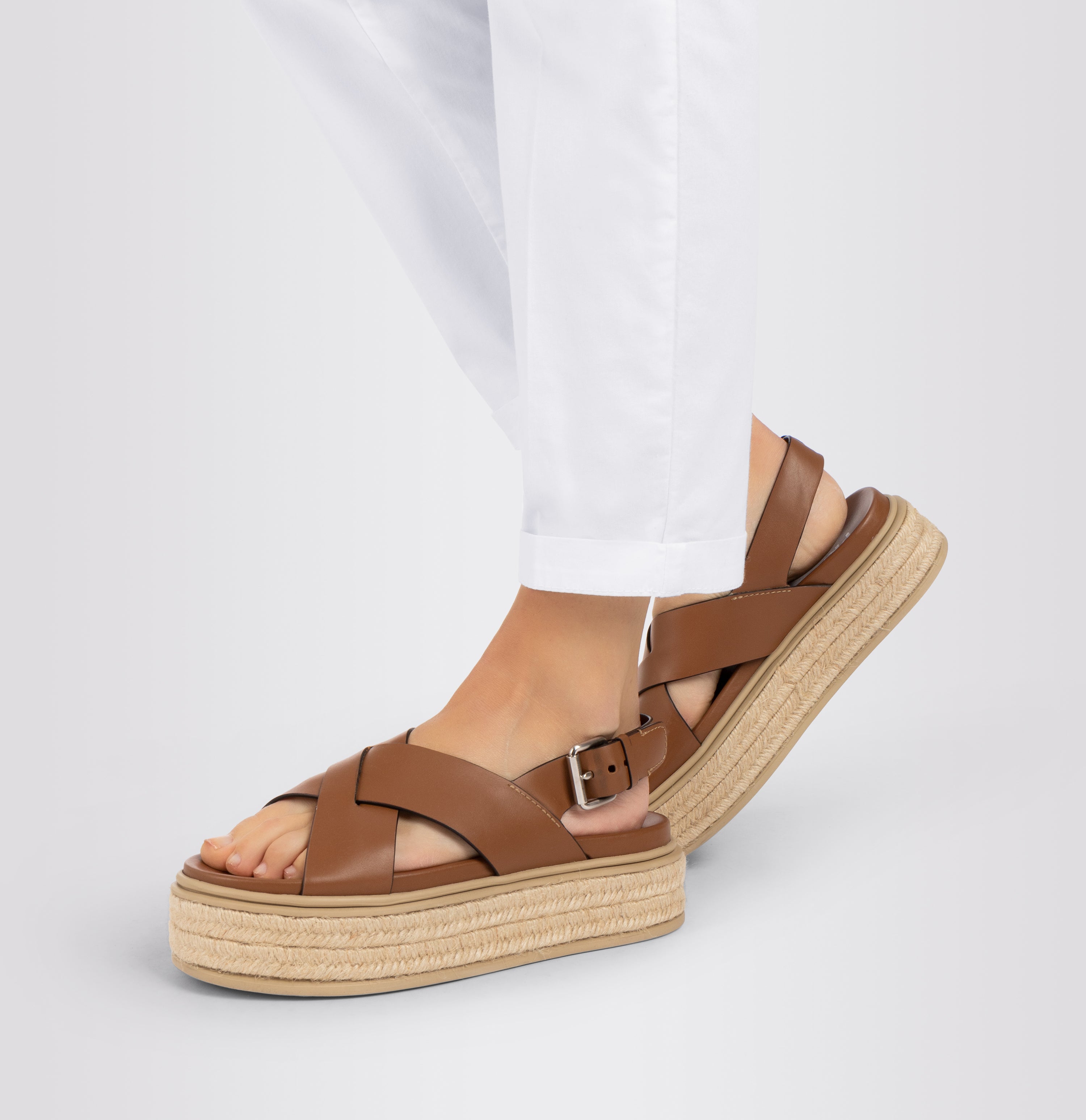 Mac Damen Hosen White