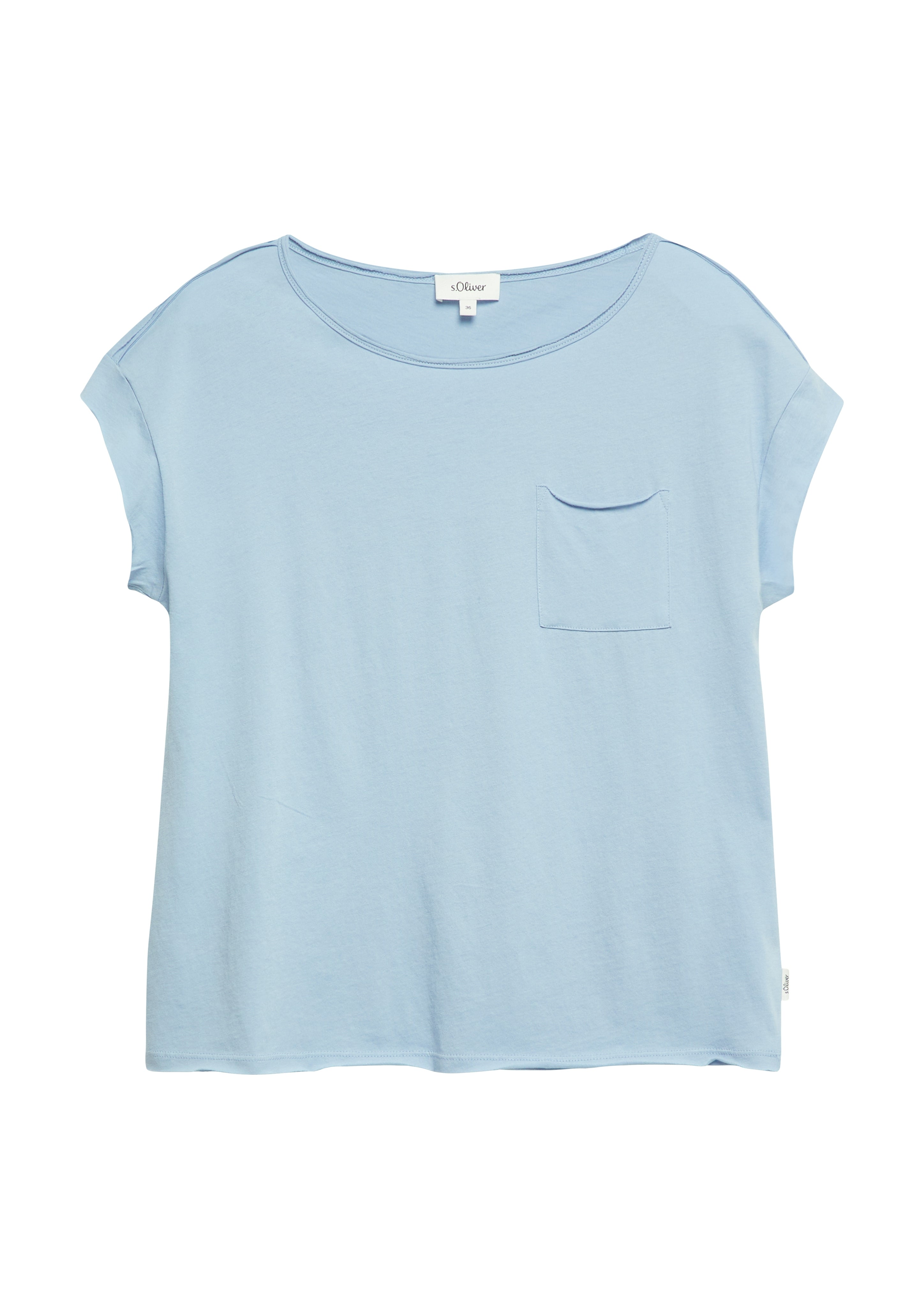 S. Oliver red Damen T-Shirts Blue