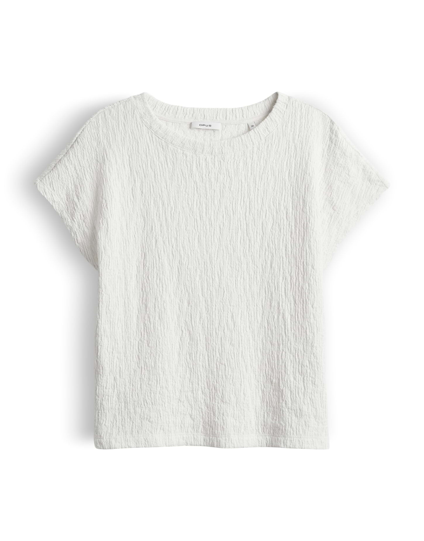 Opus Damen T-Shirts Milk