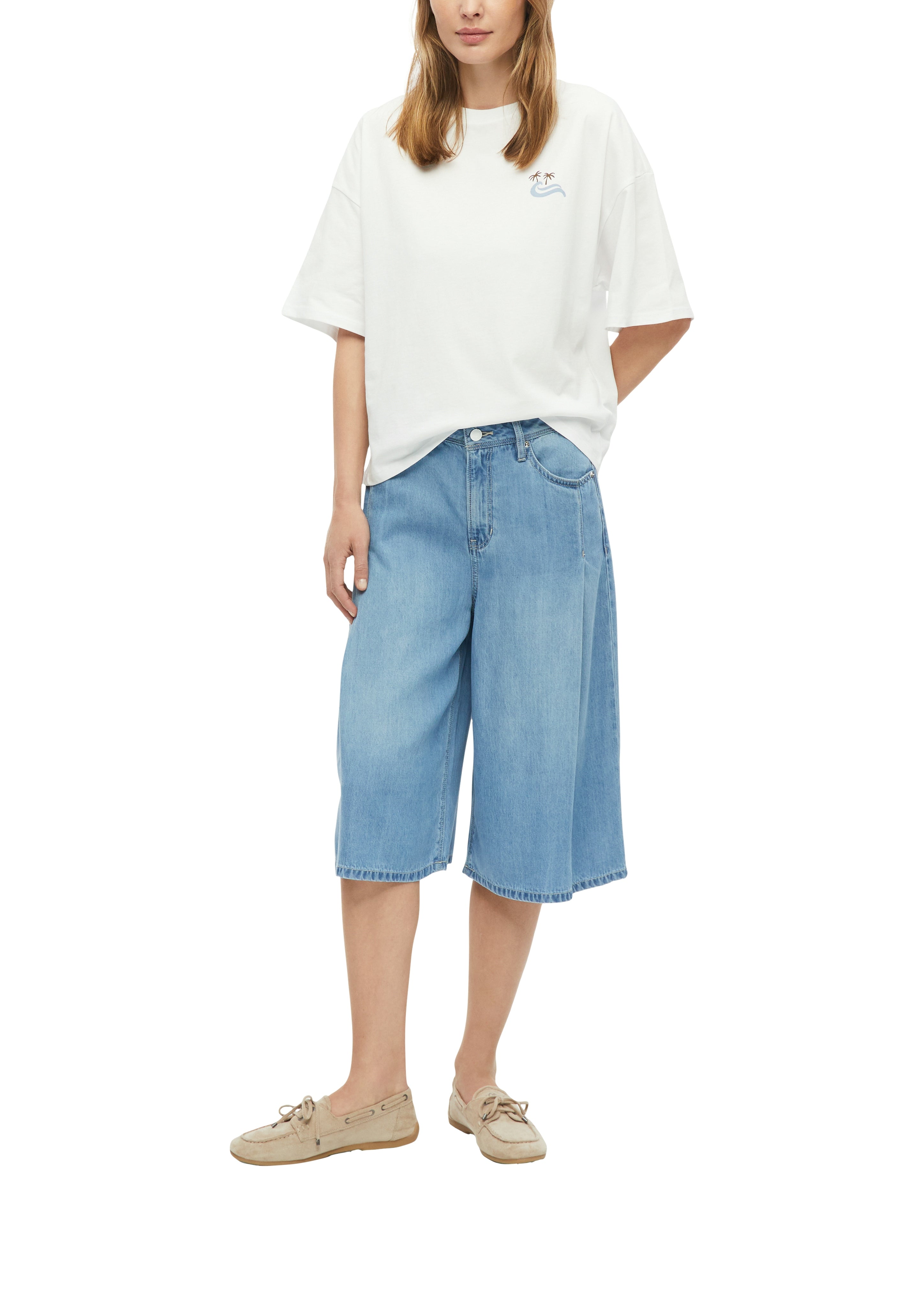 S. Oliver red Damen T-Shirts White