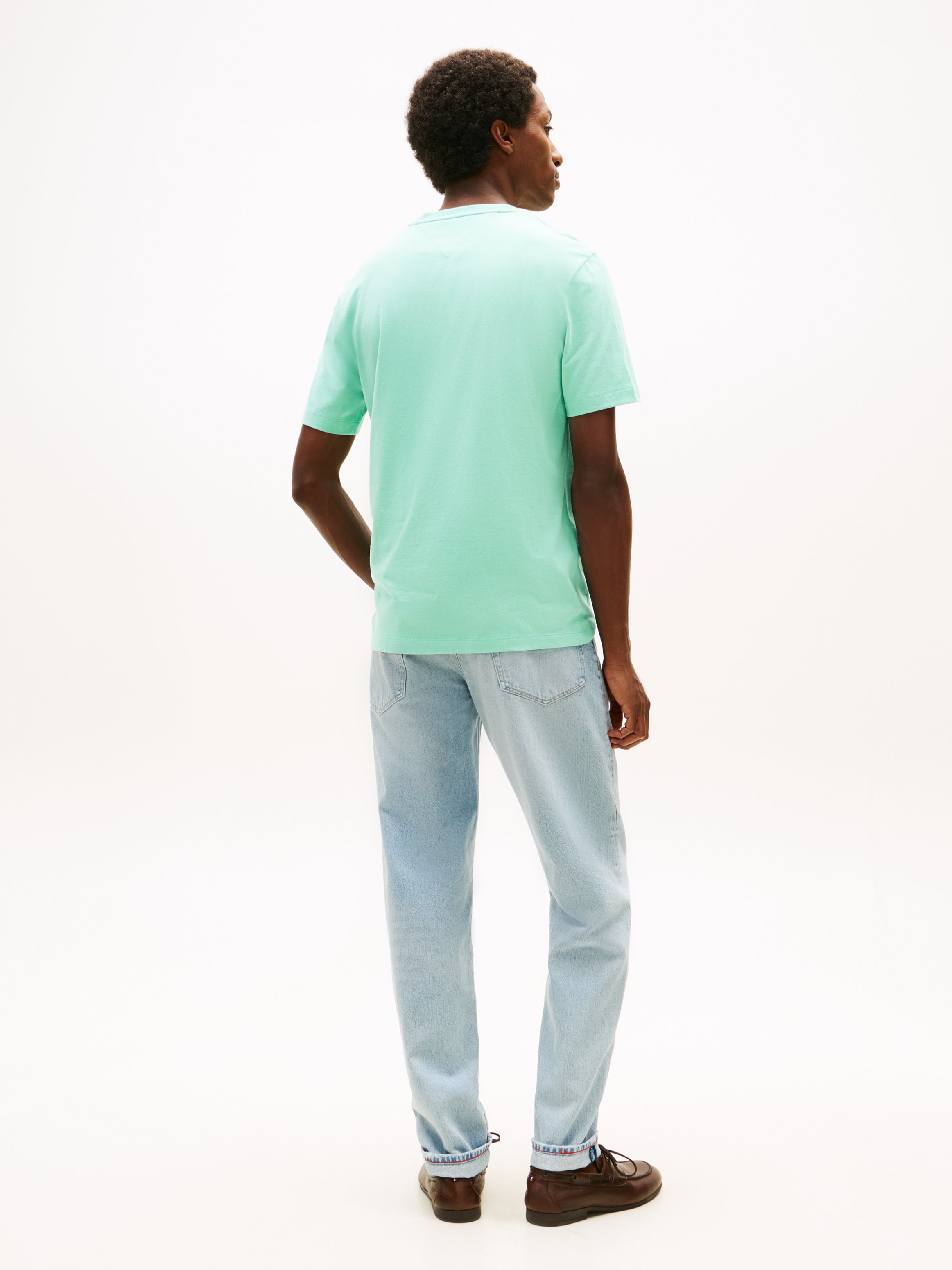 Tommy Hilfiger Herren T-Shirts kurz Csr Blue