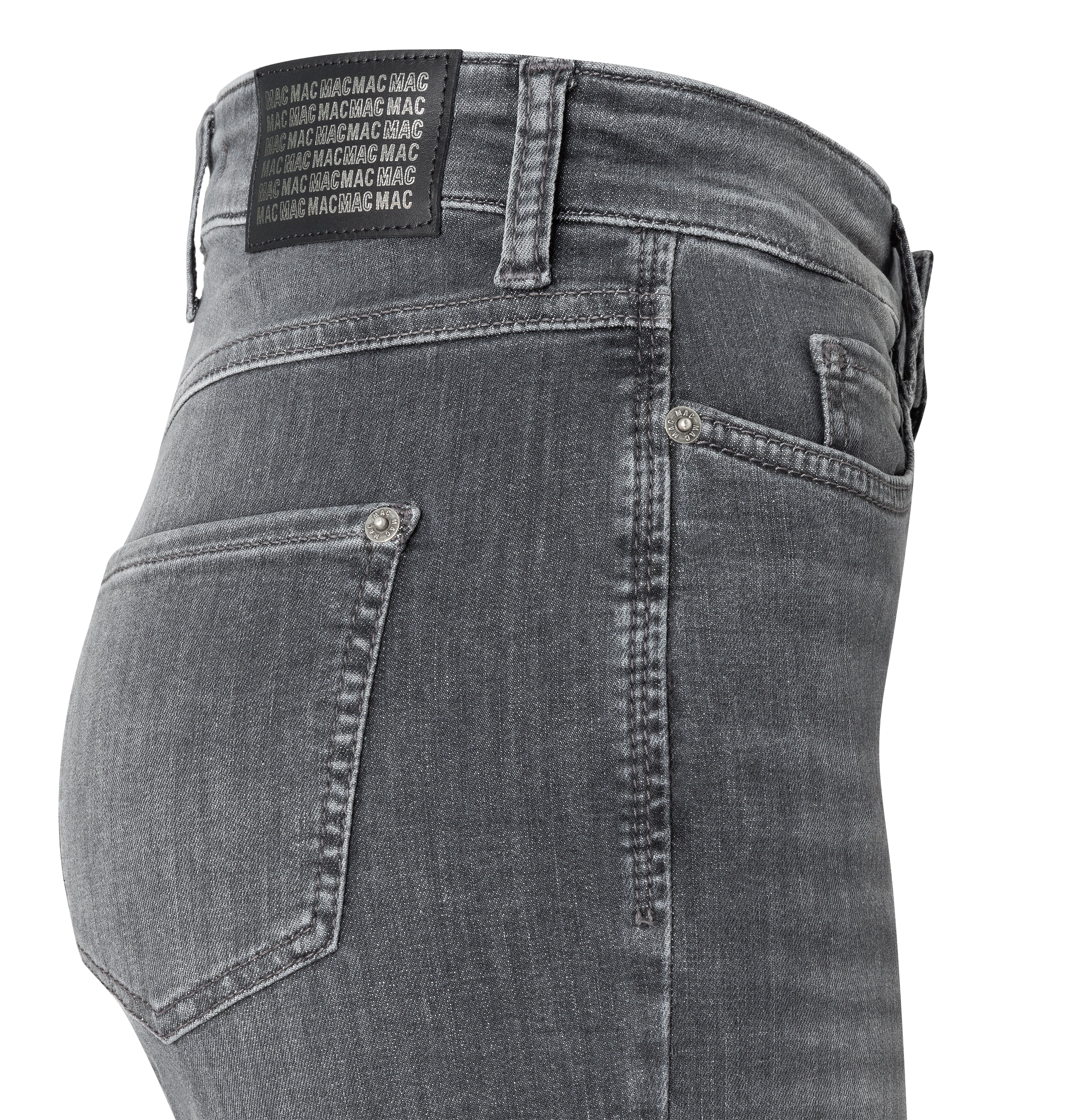 Mac Damen Jeans Grey Heavy Used