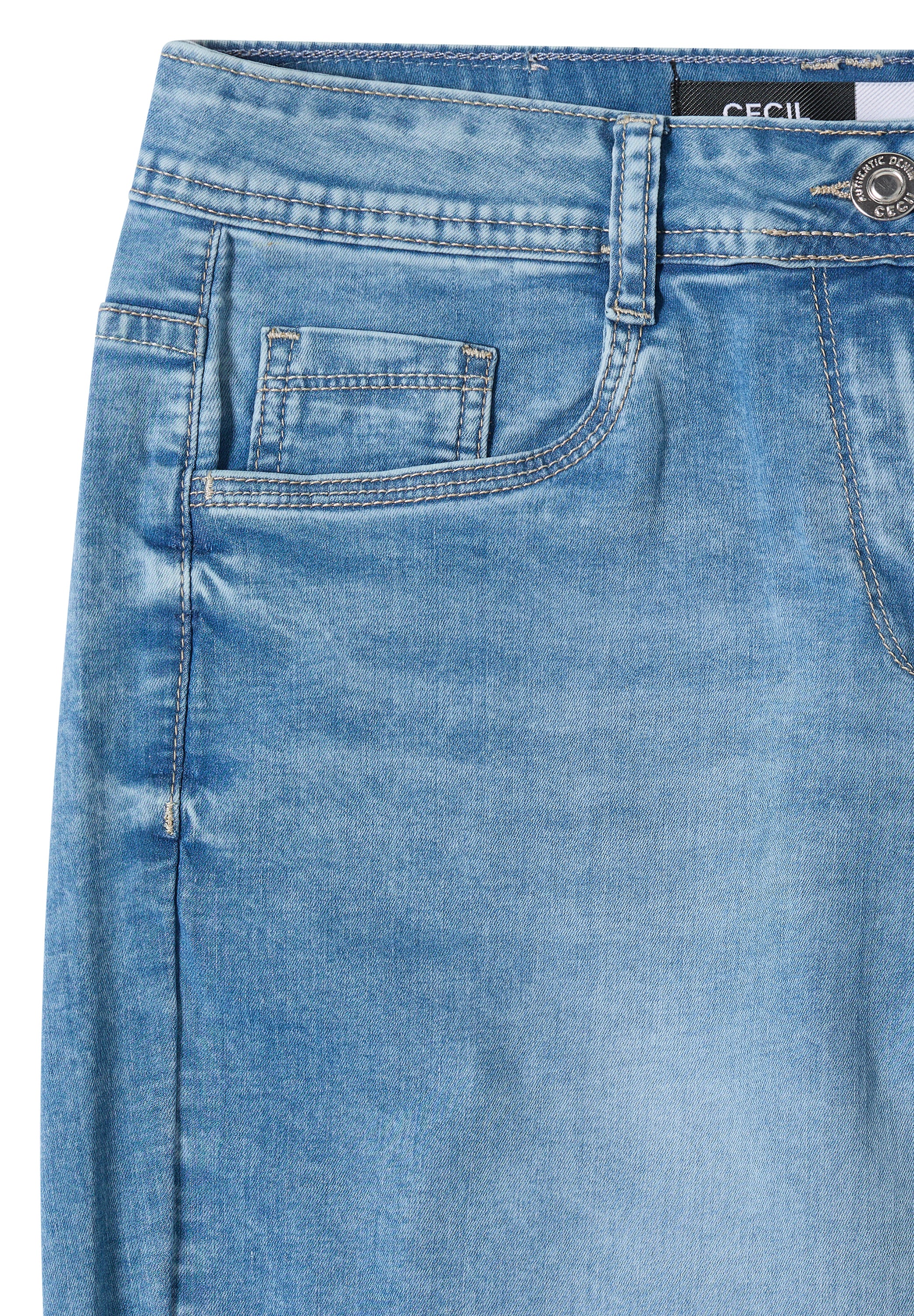 Cecil Damen Hosen  Light Blu