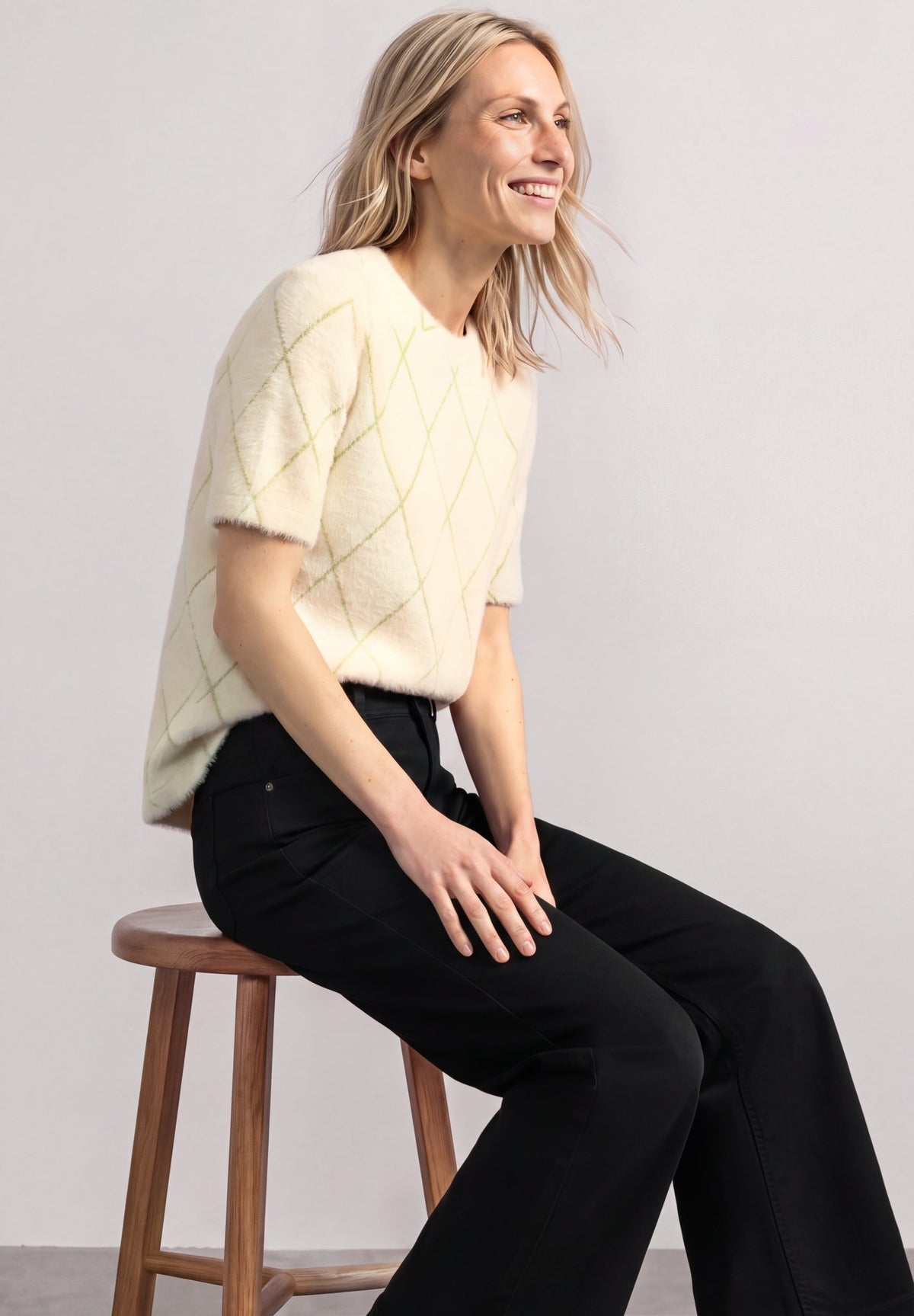Street One Damen T-Shirts  Pure Beig