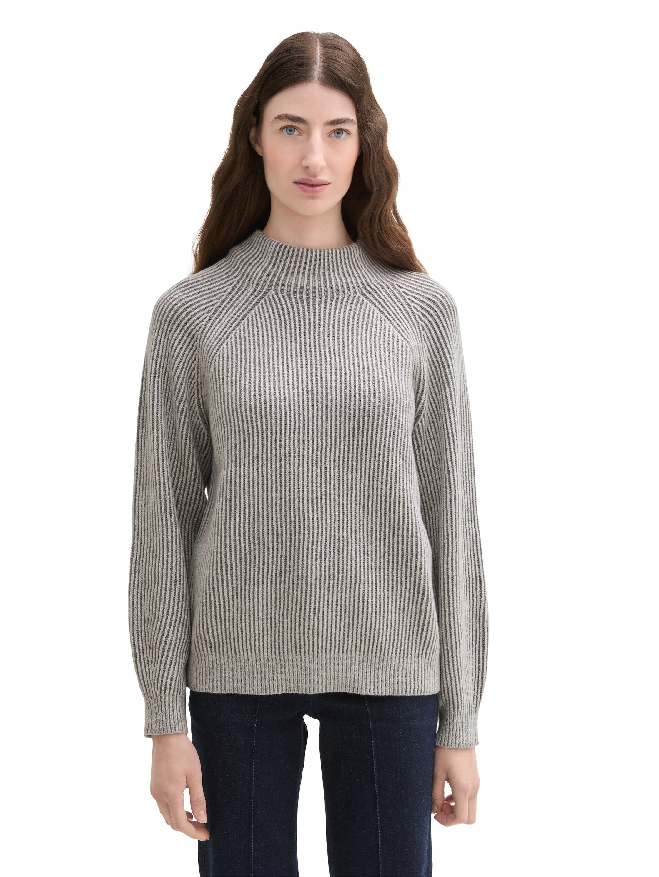 Tom Tailor Damen Pullover Explicit Grey R