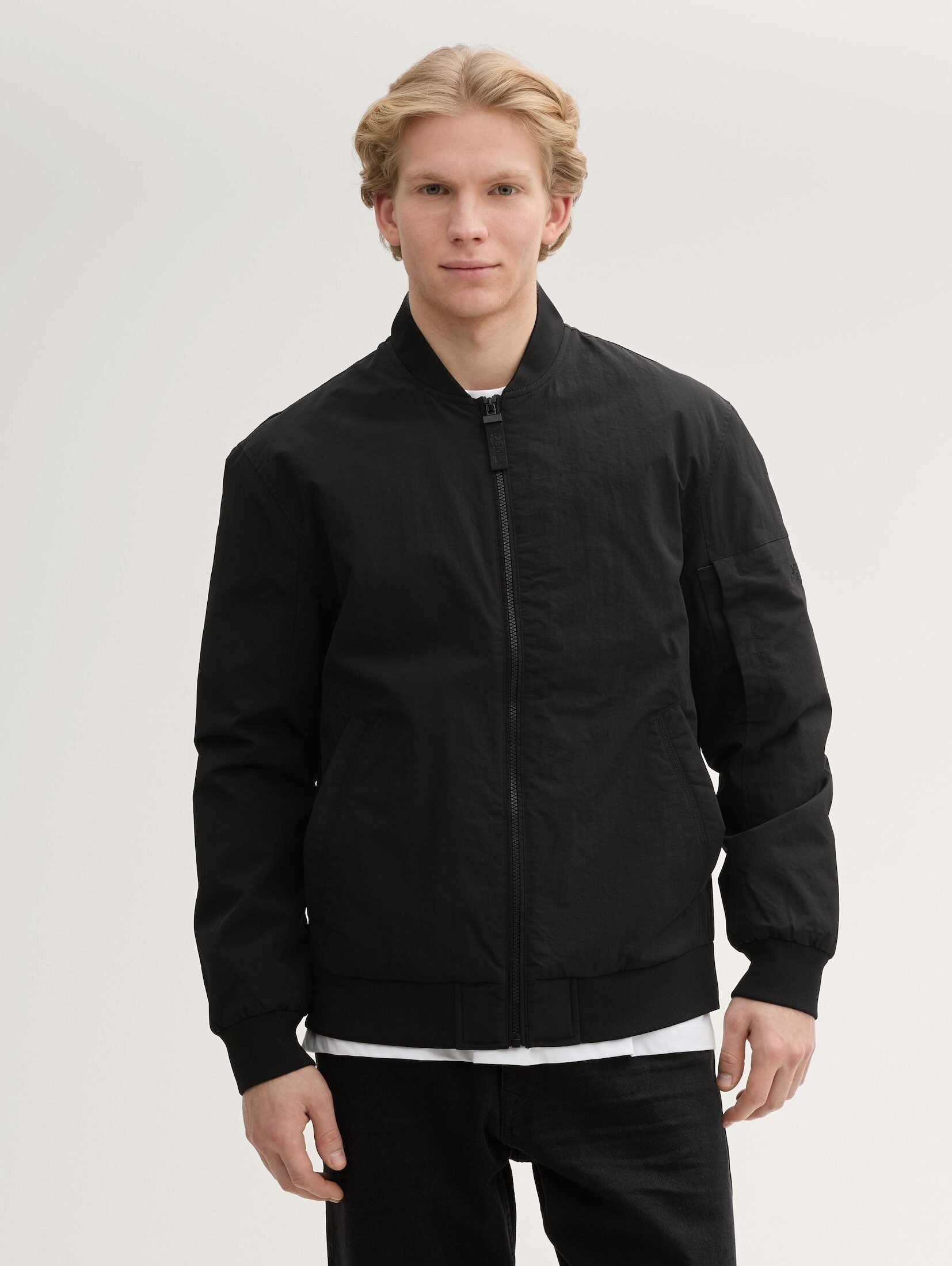 Tom Tailor denim Herren Jacken Black