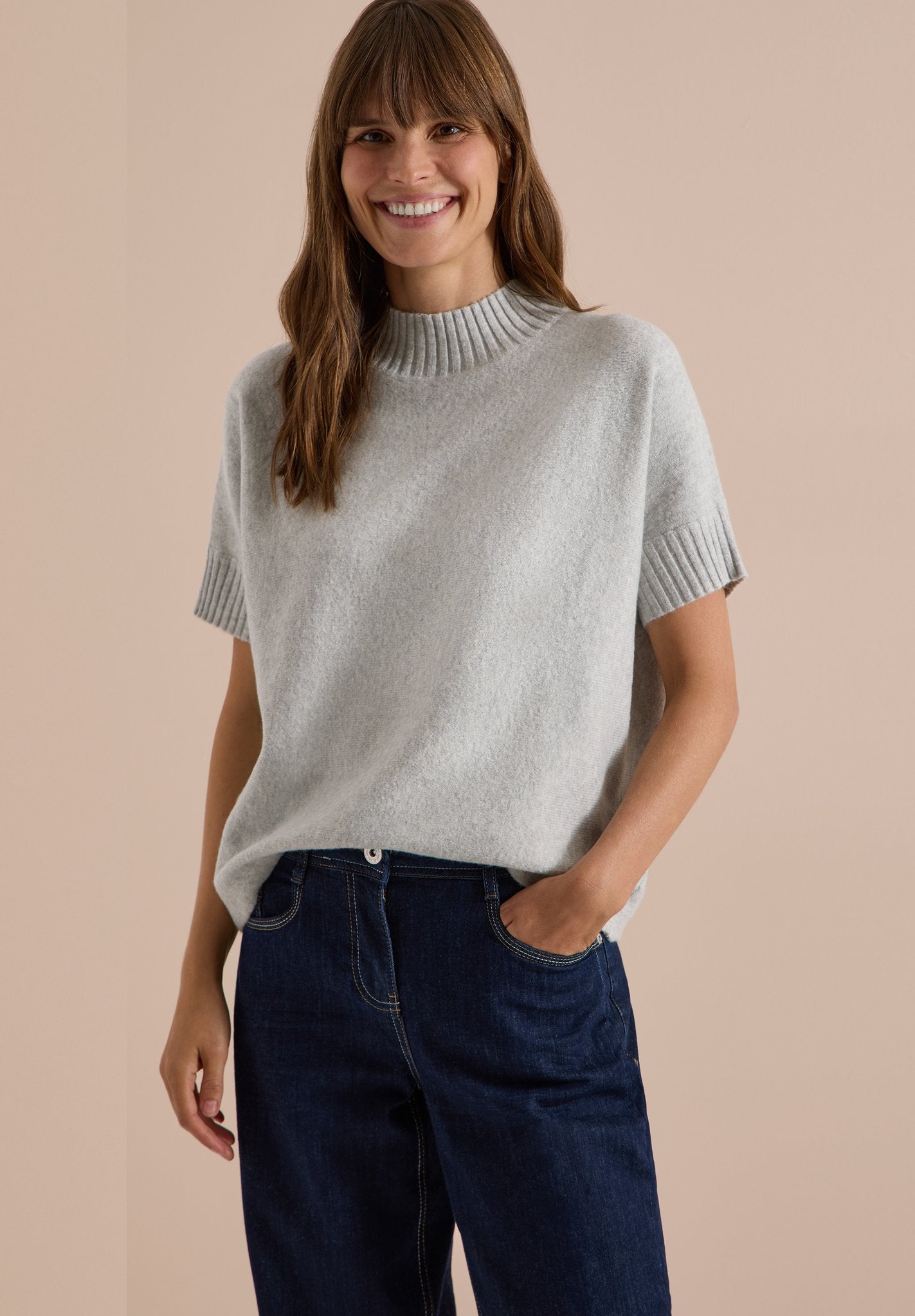 Cecil Damen Pullover  Light Gre