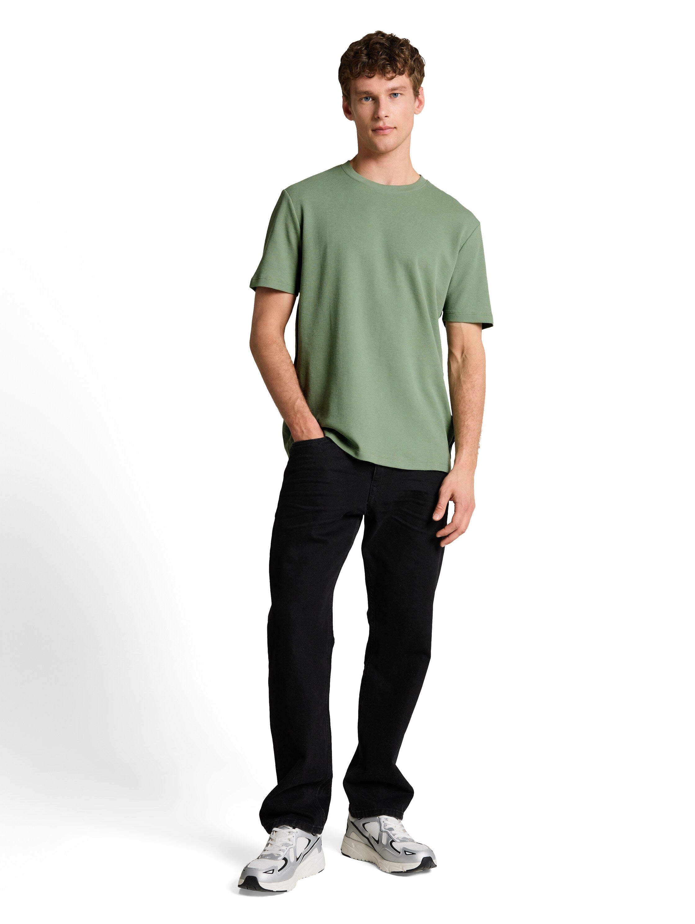 Tom Tailor denim Herren T-Shirts kurz Sea Spray