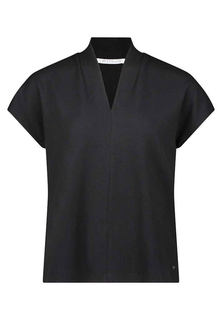 Betty & Co Damen T-Shirts Black