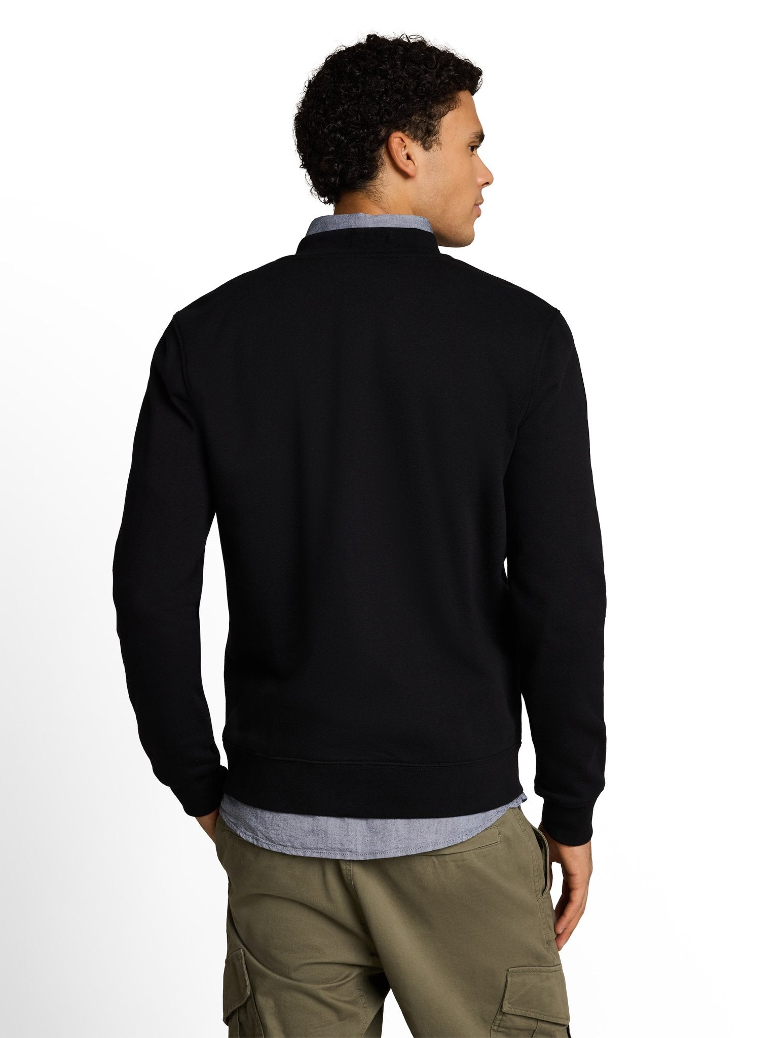 Tom Tailor denim Herren Sweatjacken Black