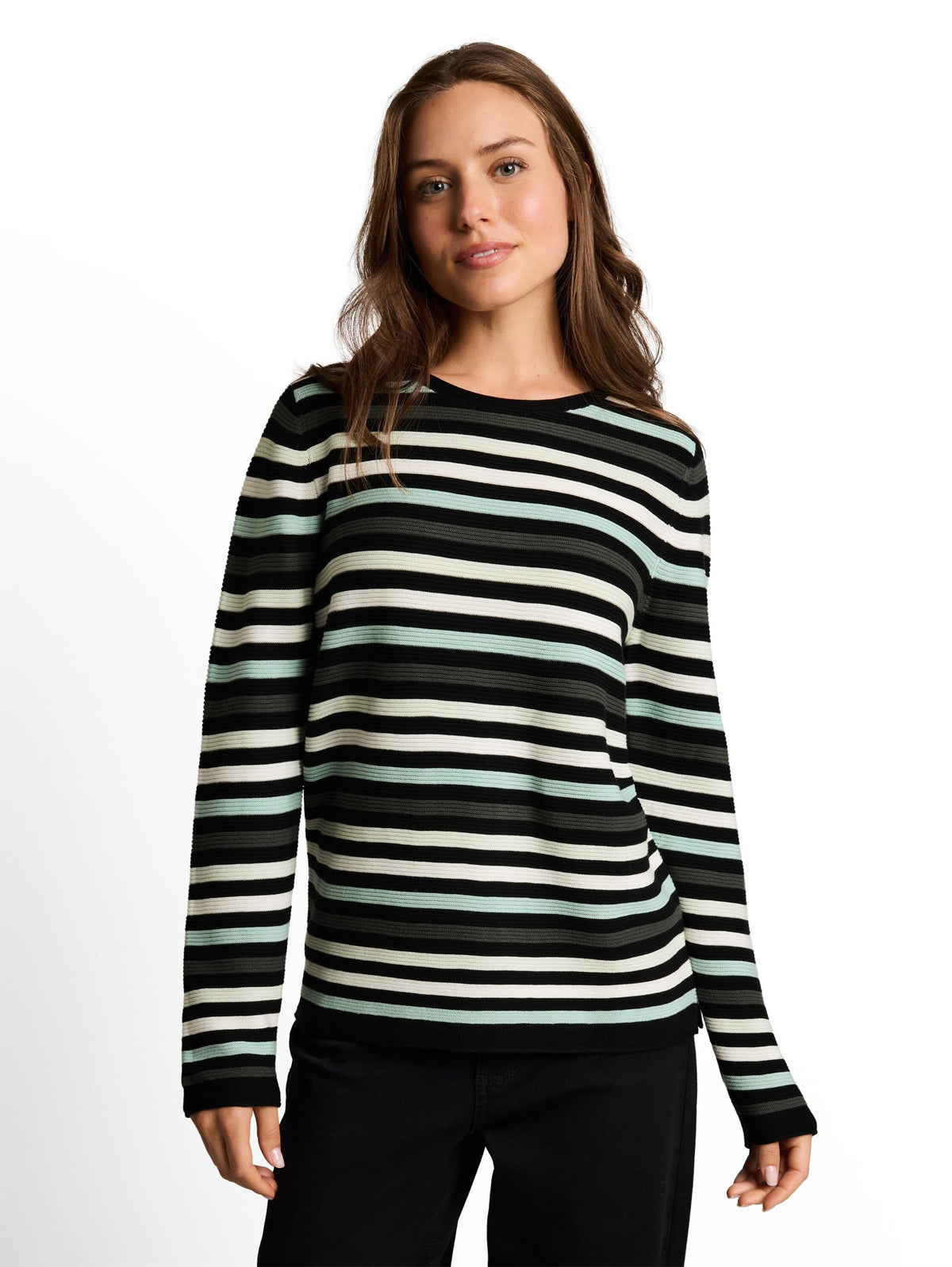 Tom Tailor Damen Sweatshirts Dusty Green Bla