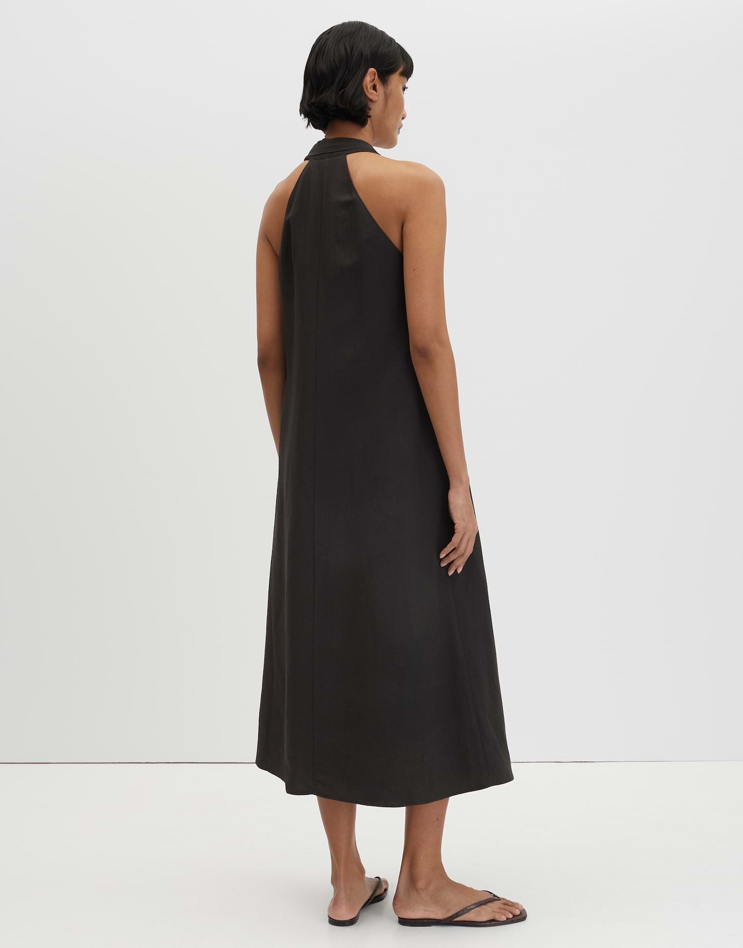 Someday Damen Kleider Dark Truffle