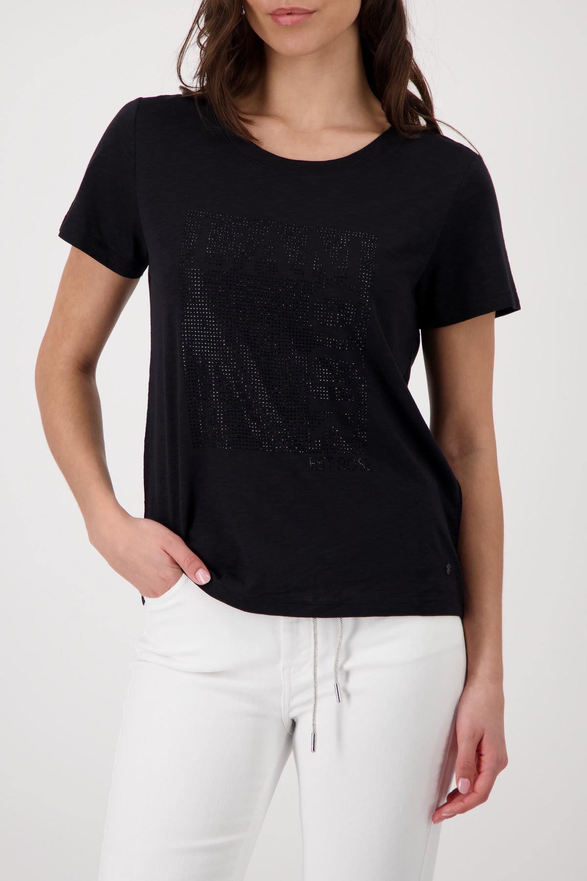Monari Damen T-Shirts  Schwarz