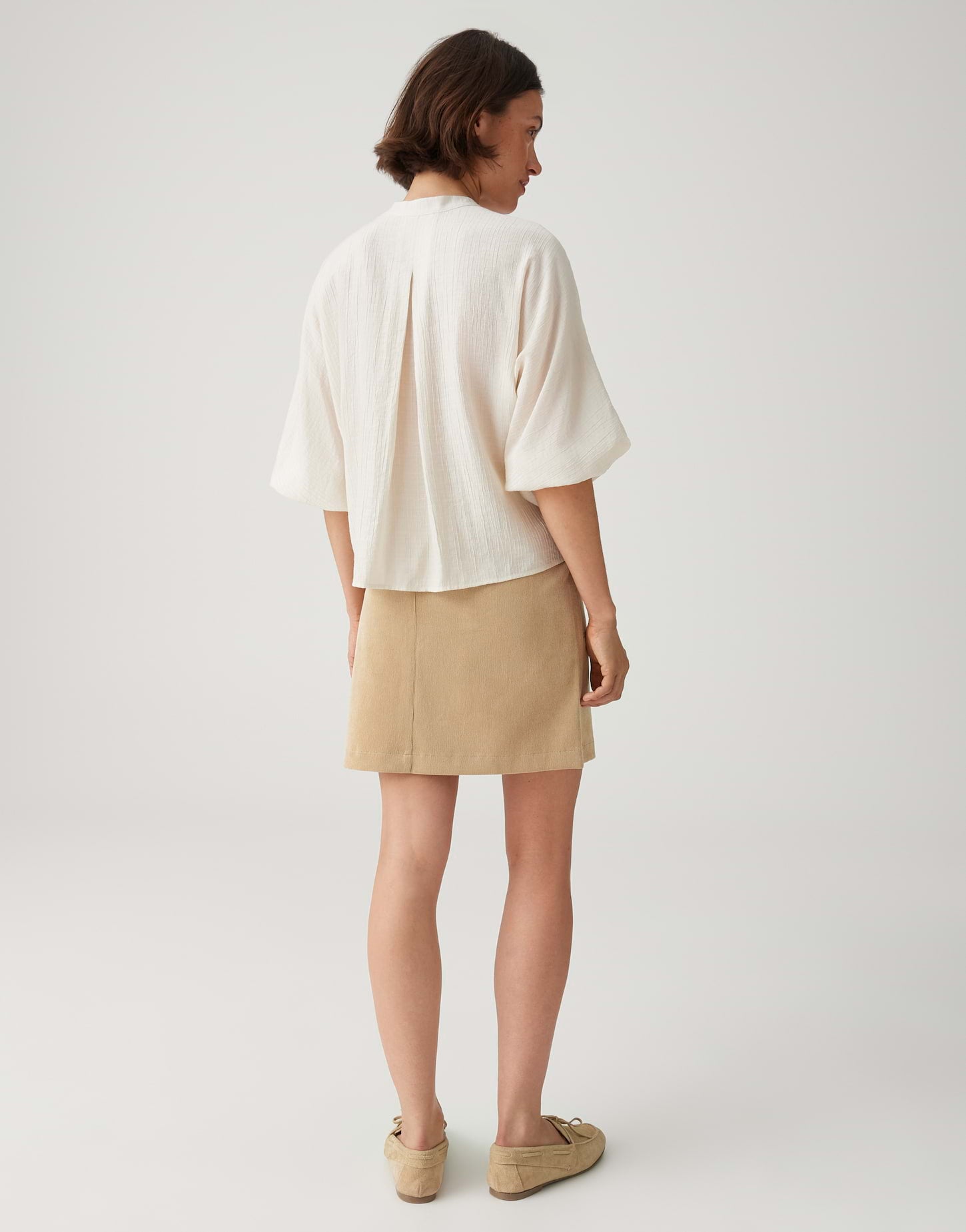 Opus Damen Rock Golden Beige