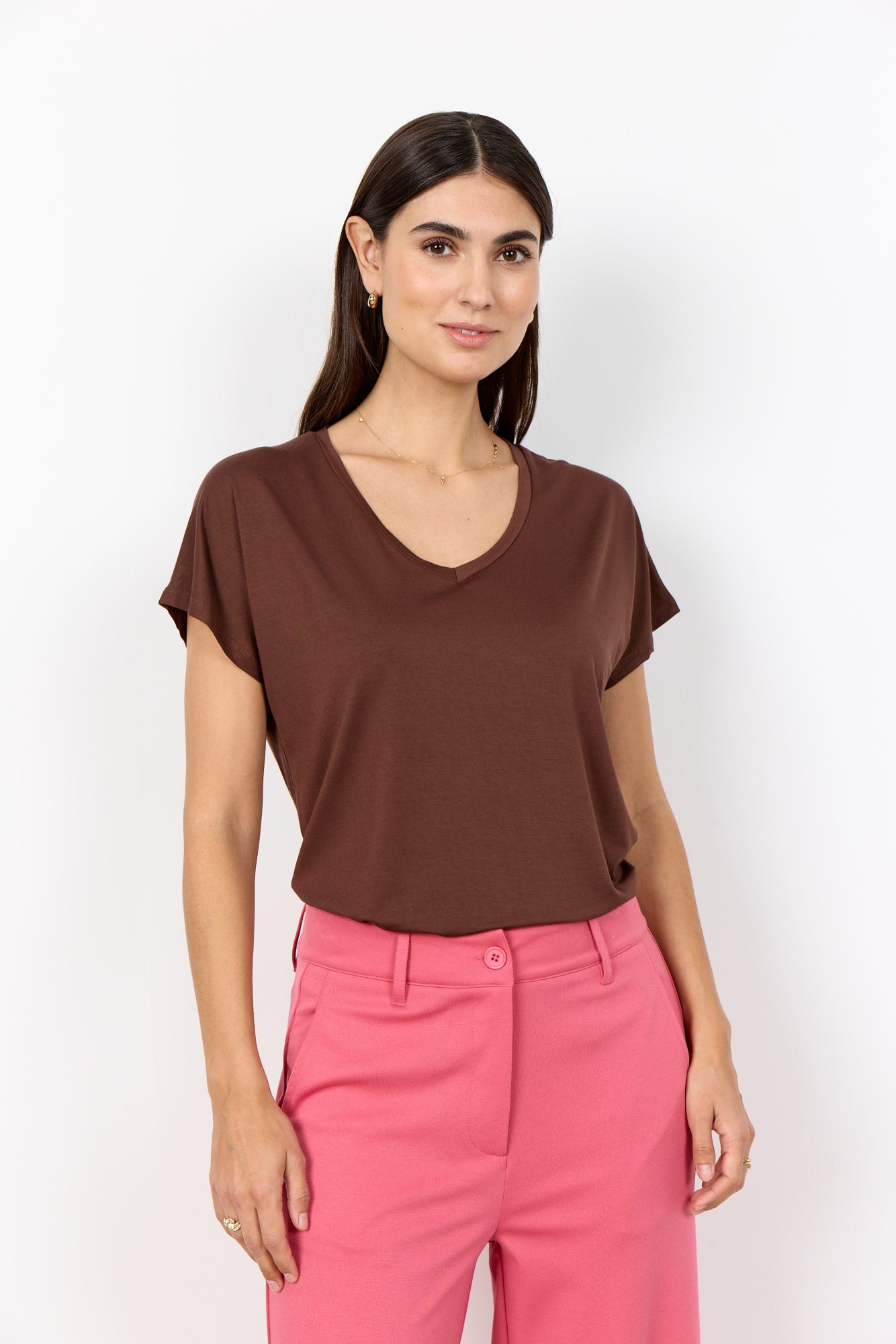 Soya Concept Damen T-Shirts Rocky Road